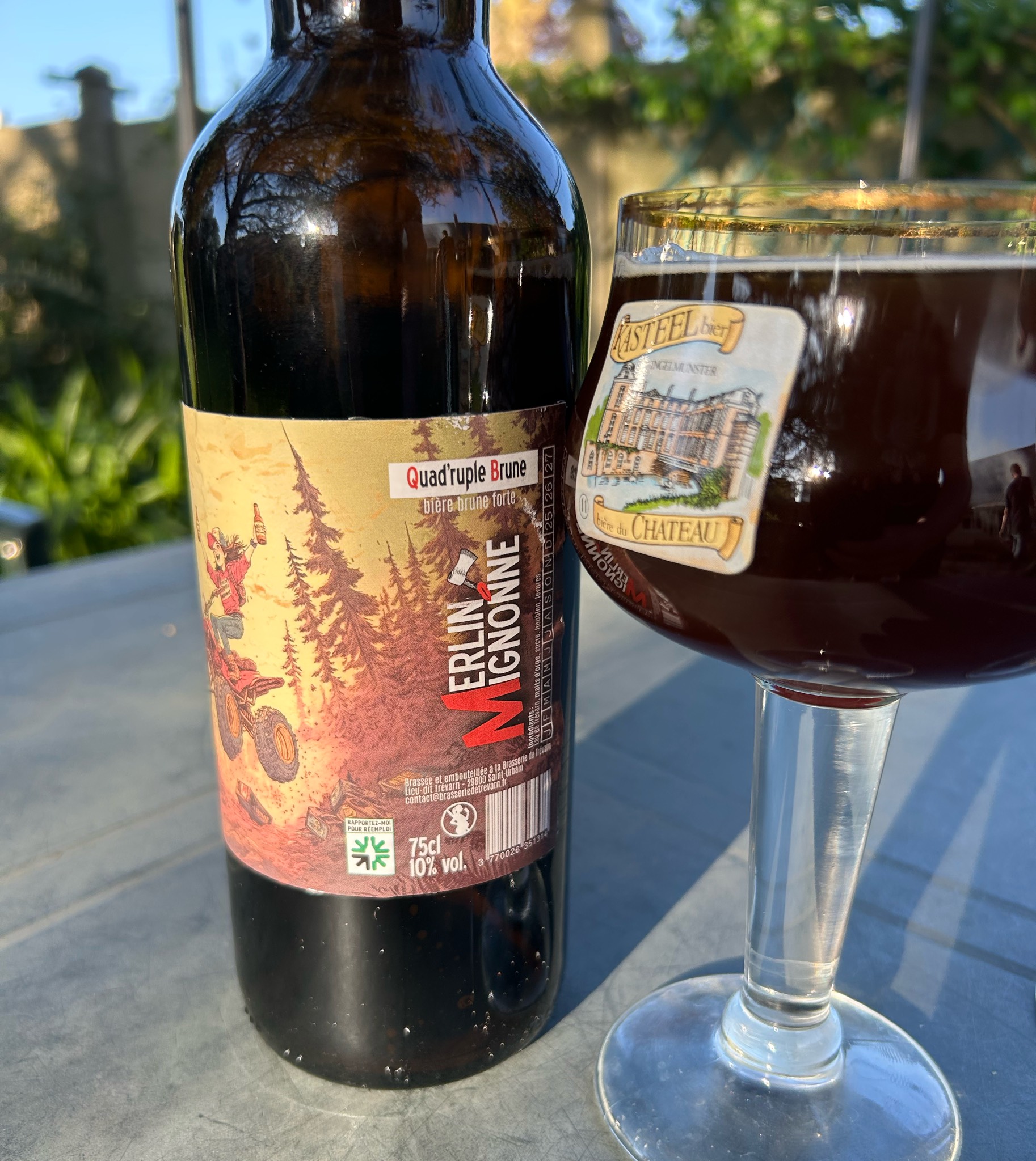 Quadruple Brune, Brasserie Merlin Mignonne