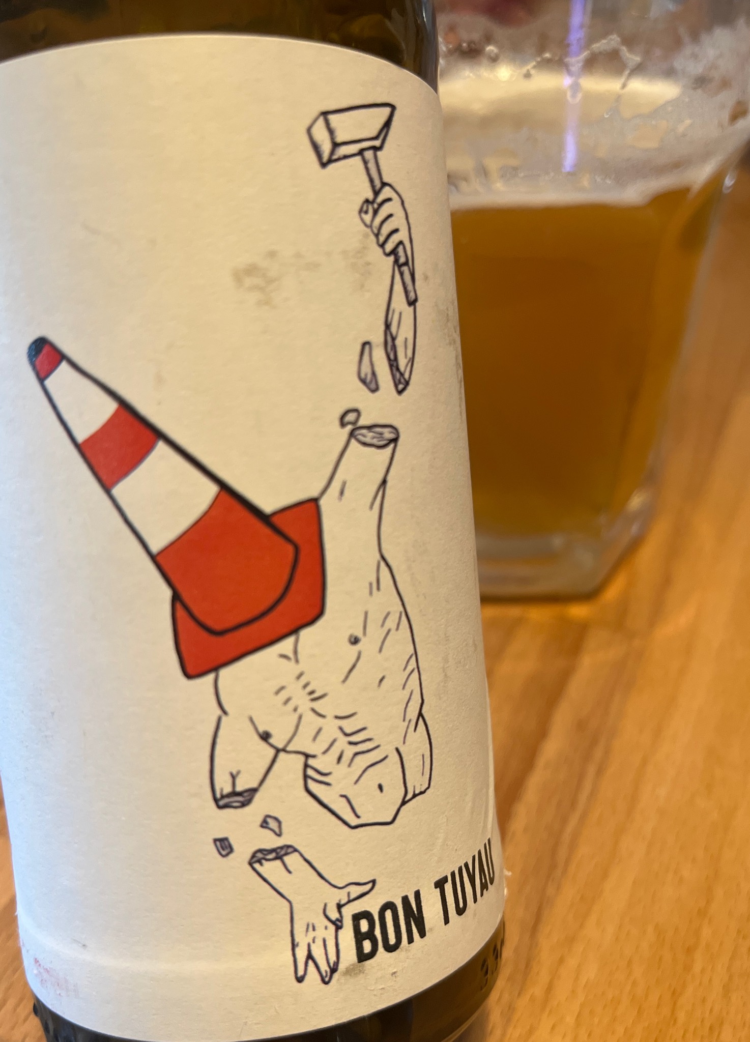 Bon Tuyau, Brasserie Du Loup Blanc