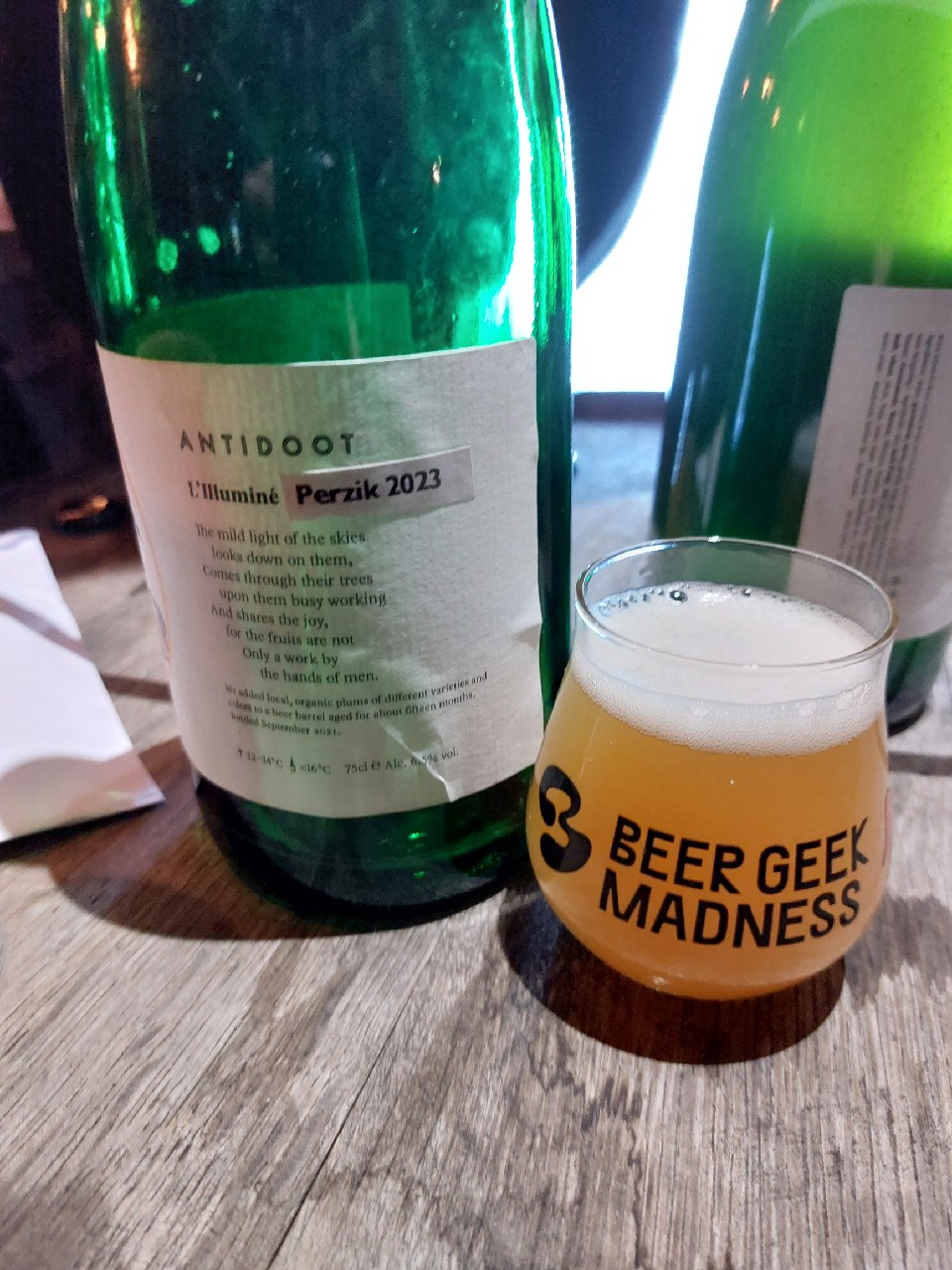 L'Illuminé (Perzik) (2023), Antidoot - Wilde Fermenten