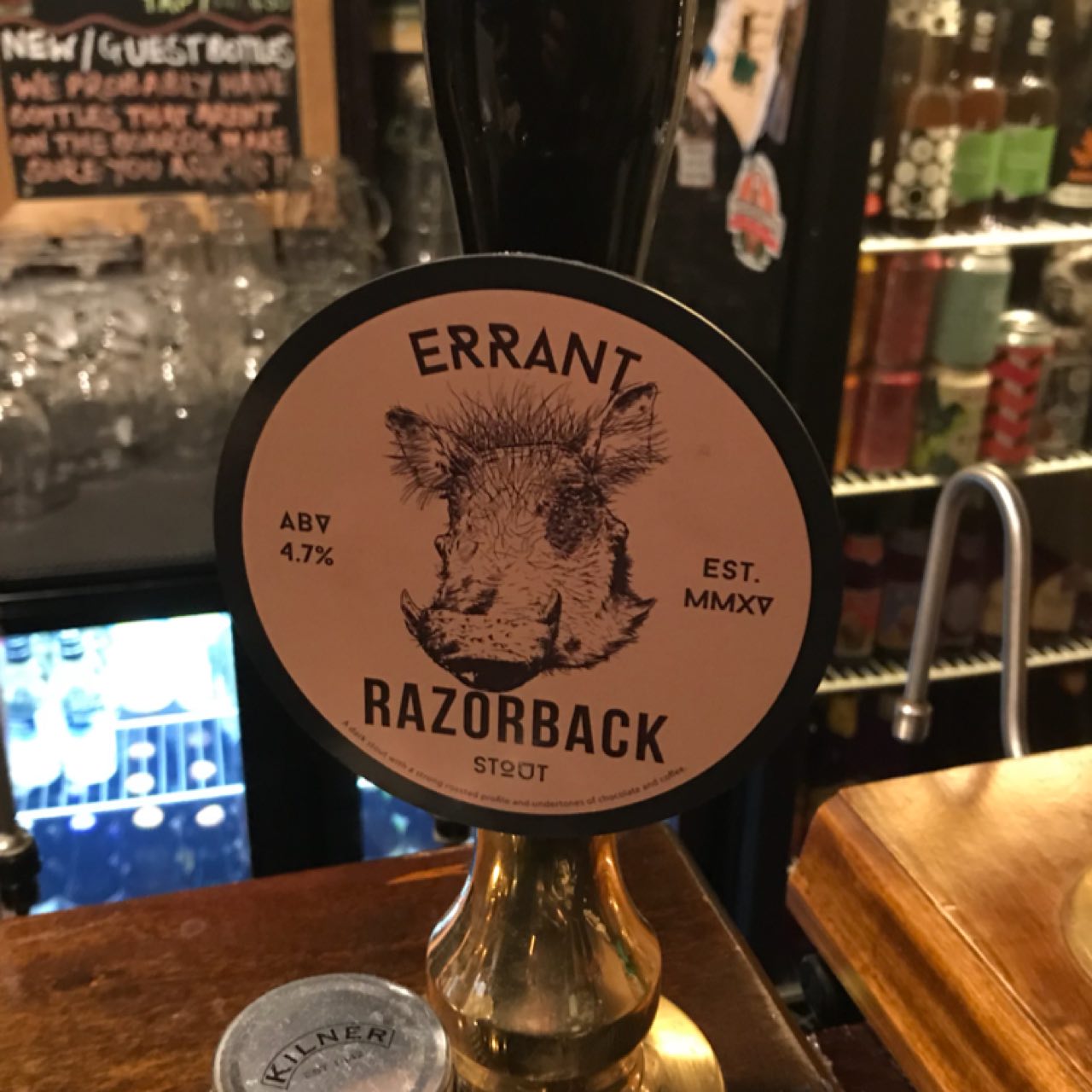 Razorback Stout, England