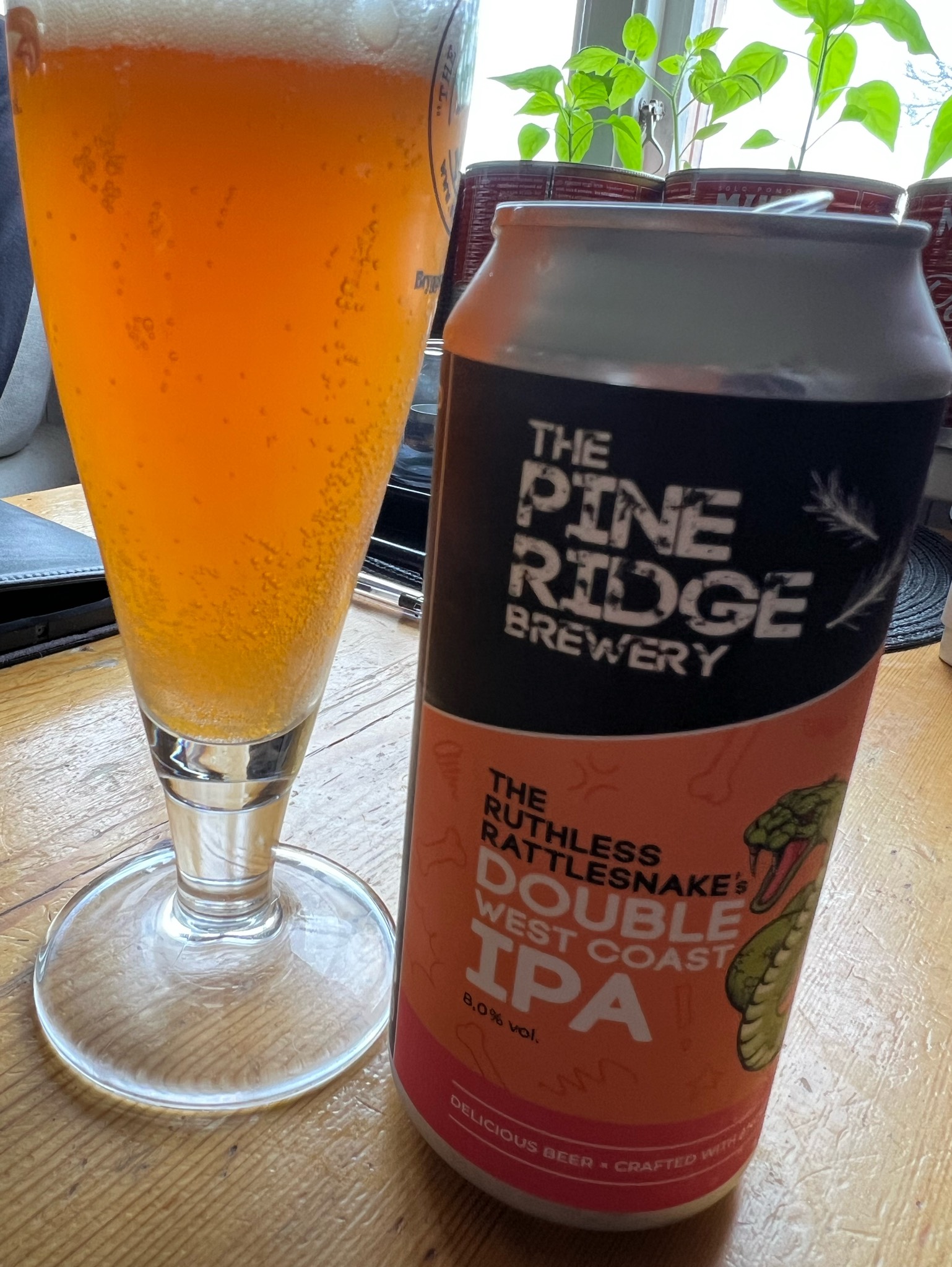 The Ruthless Rattlesnake's Double West Coast IPA, Sweden