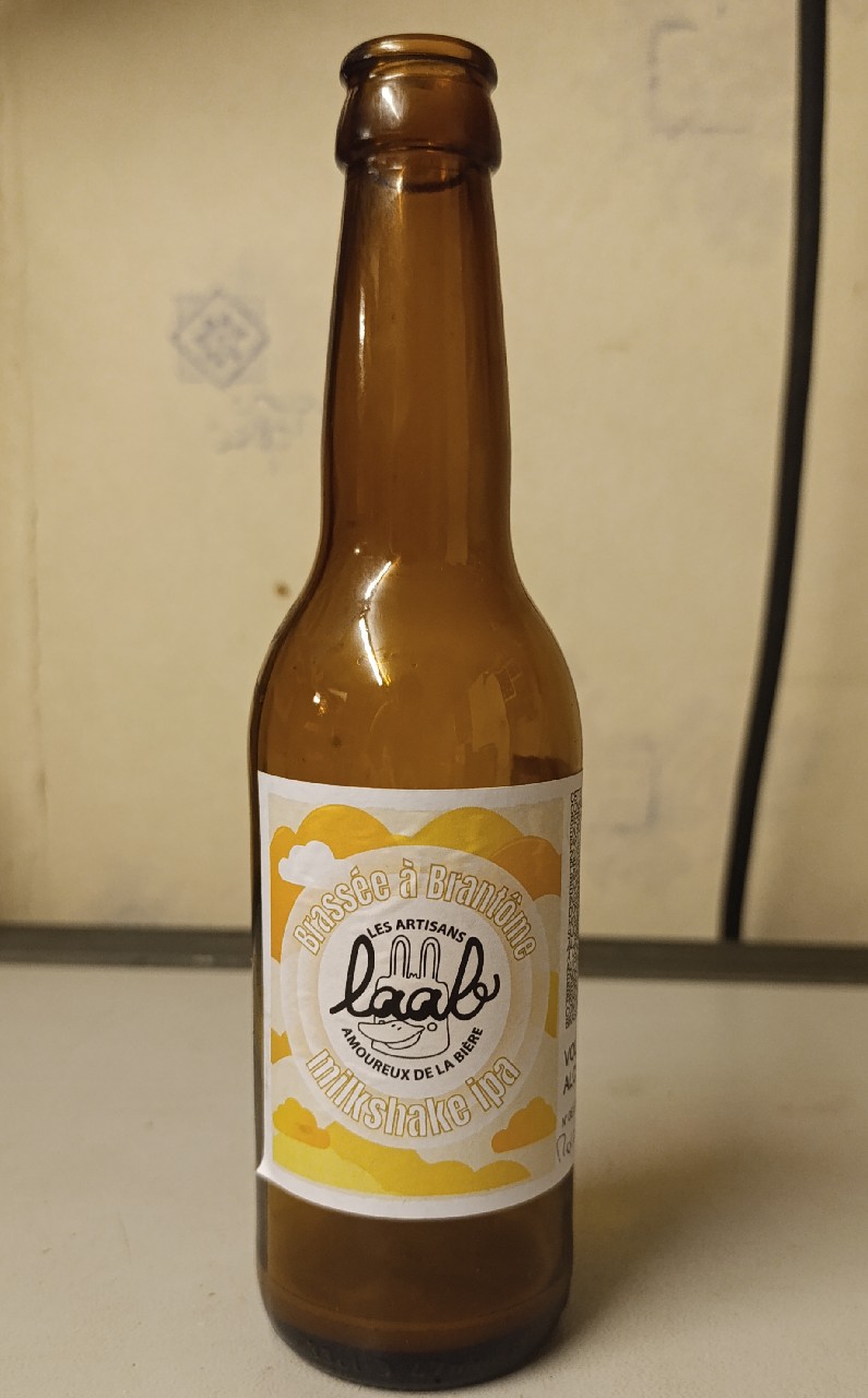laab milkshake ipa, LAAB - Les Artisans Amoureux De La Bière