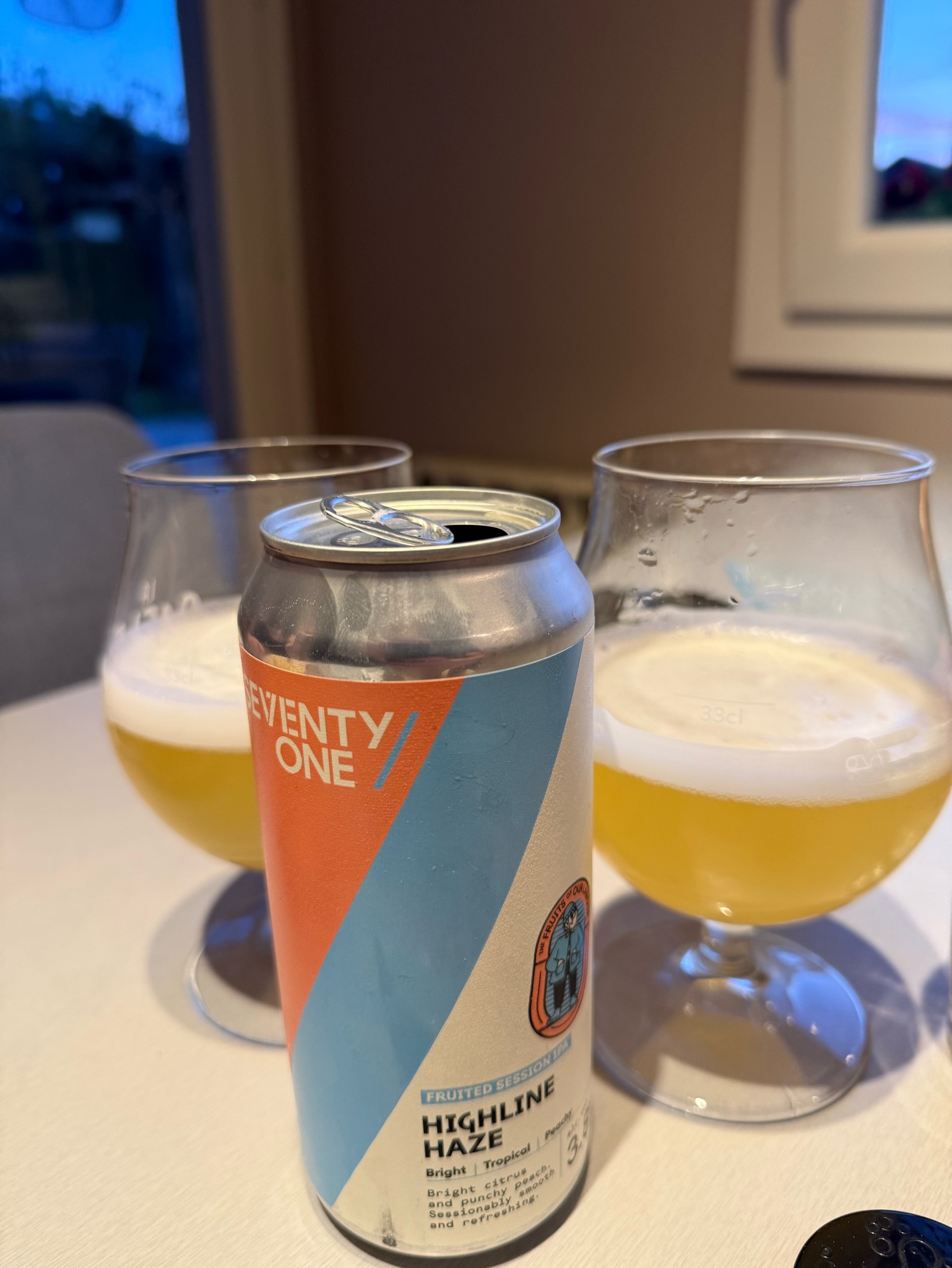 Highline haze, Seventy one