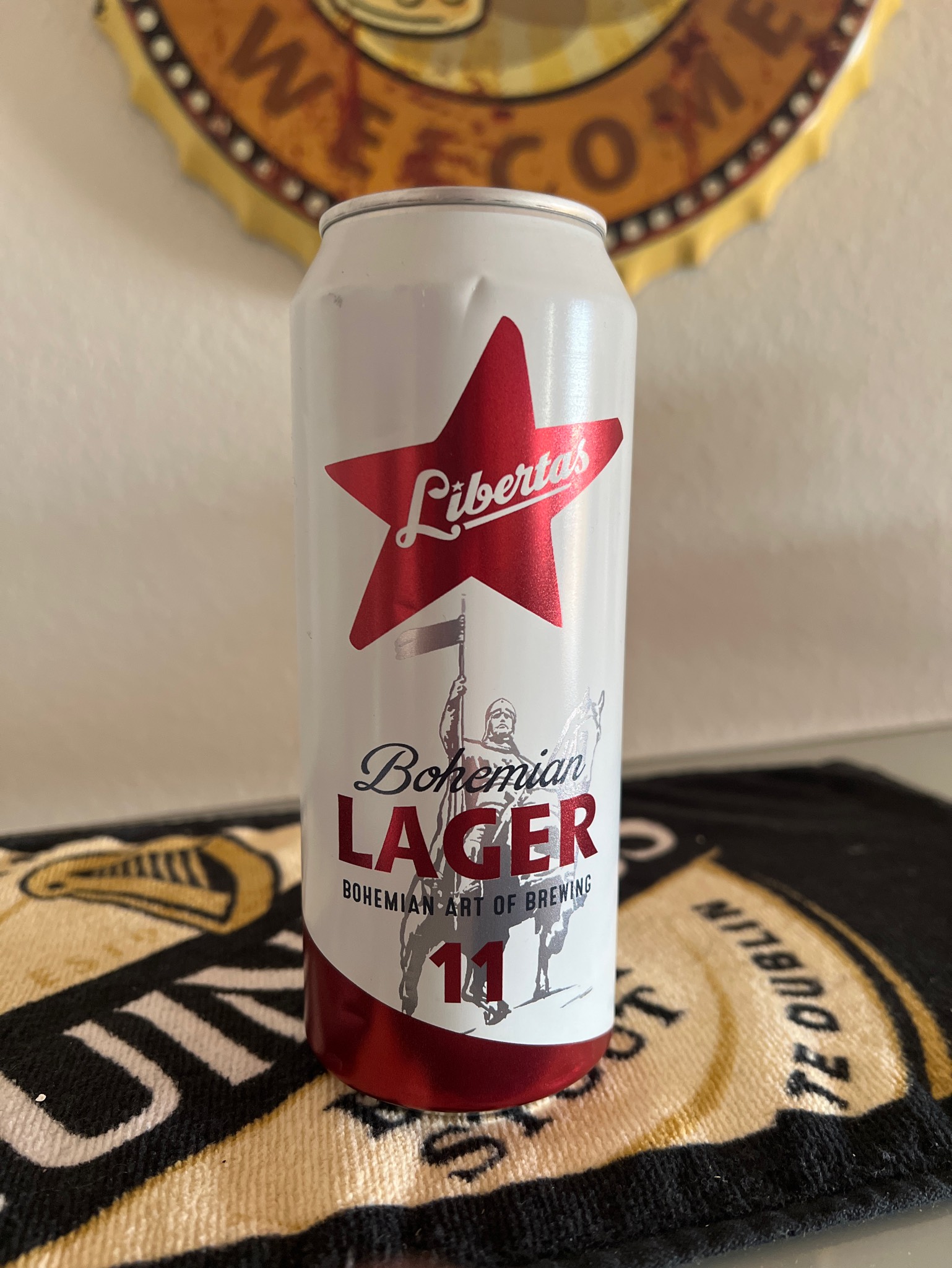 Bohemian Lager 11%, Akciový Pivovar Libertas
