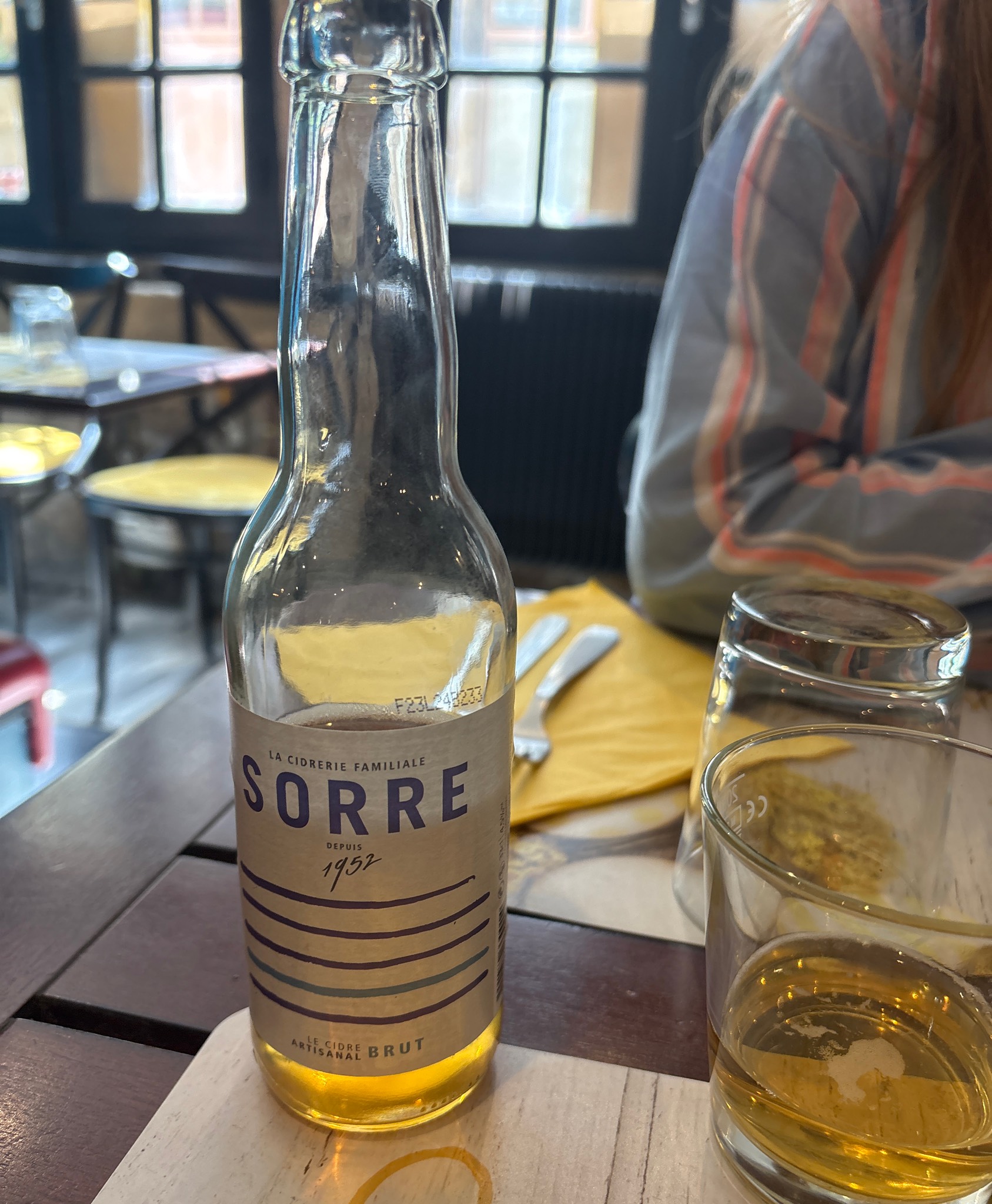 Cidre Brut Artisanal Bio, Cidrerie Sorre