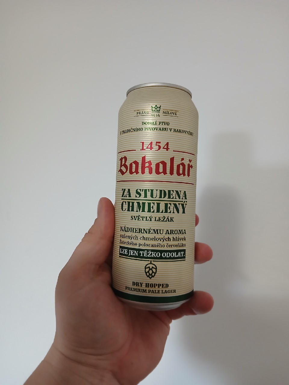 Bakalář Za Studena Chmelený / Dry Hopped Lager, Czech Republic