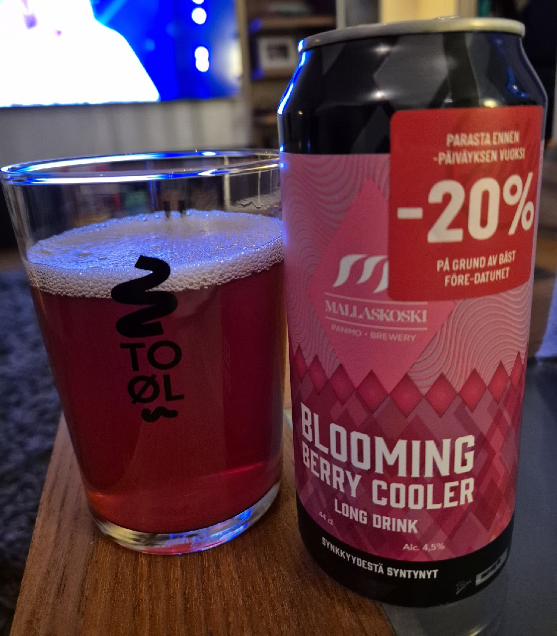 Blooming Berry Cooler Long Drink, Finland