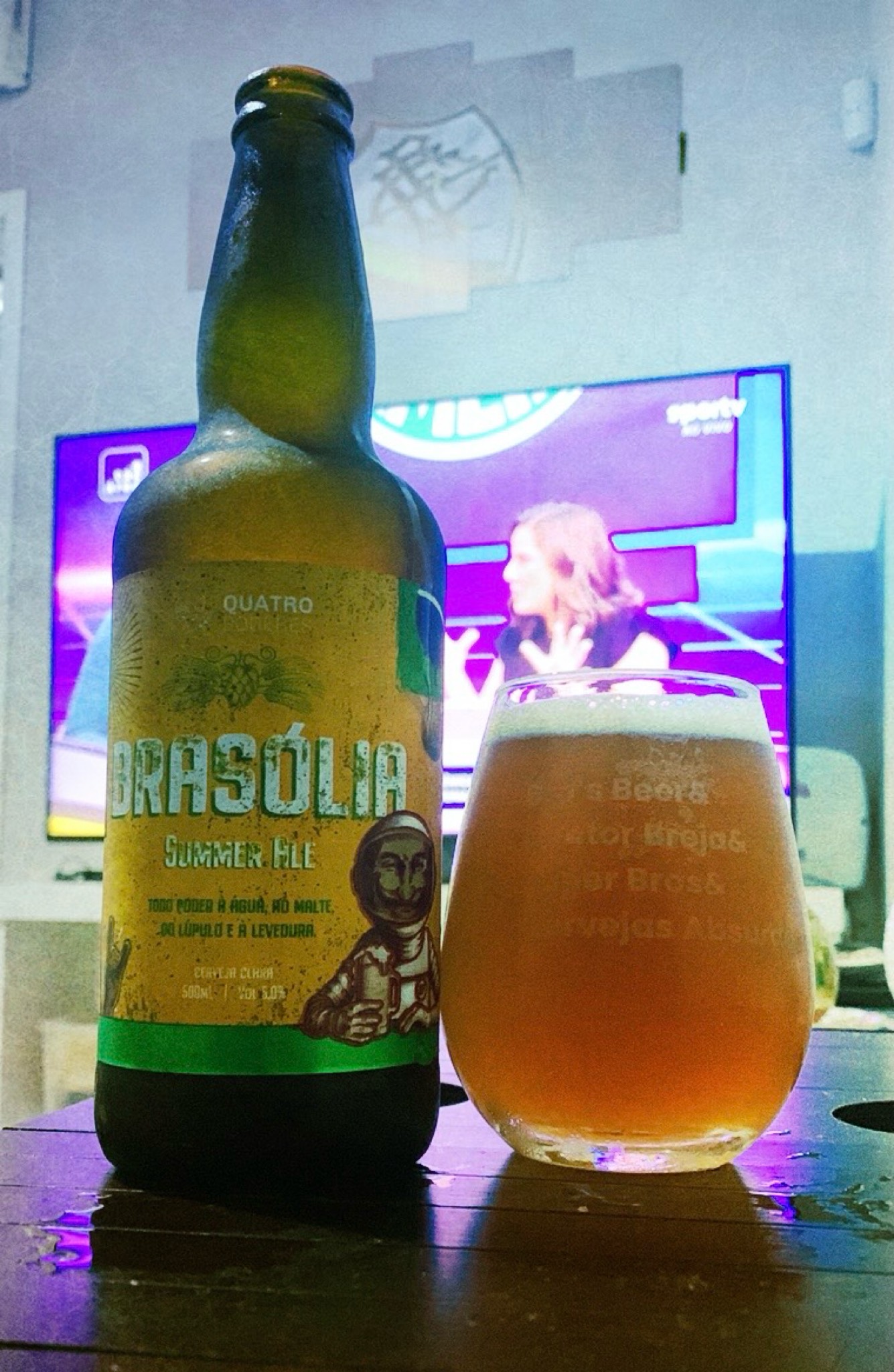 Brasólia Summer Ale, Cervejaria Quatro Poderes