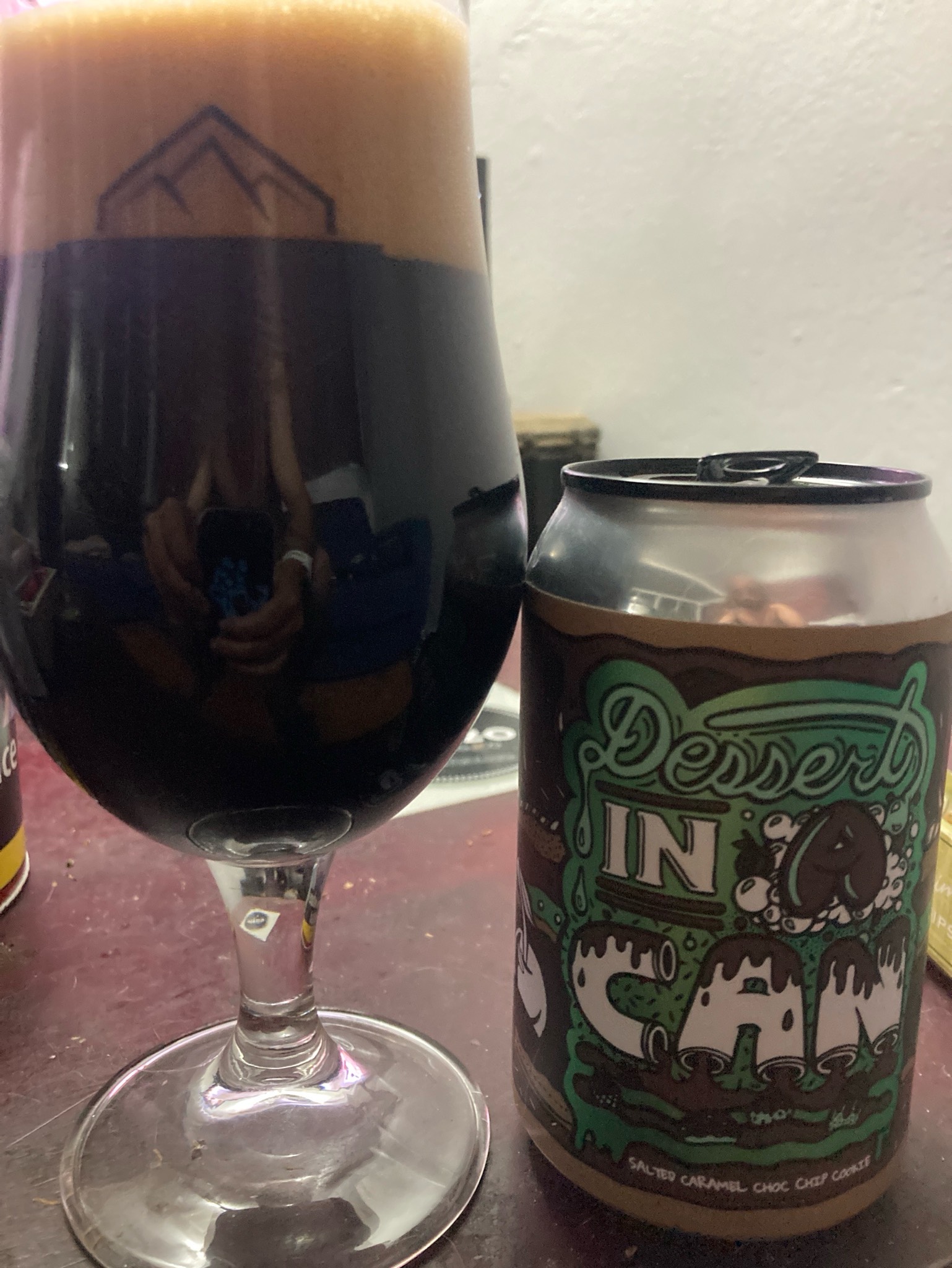 Dessert In A Can - Salted Caramel Choc Chip Cookie, Norway