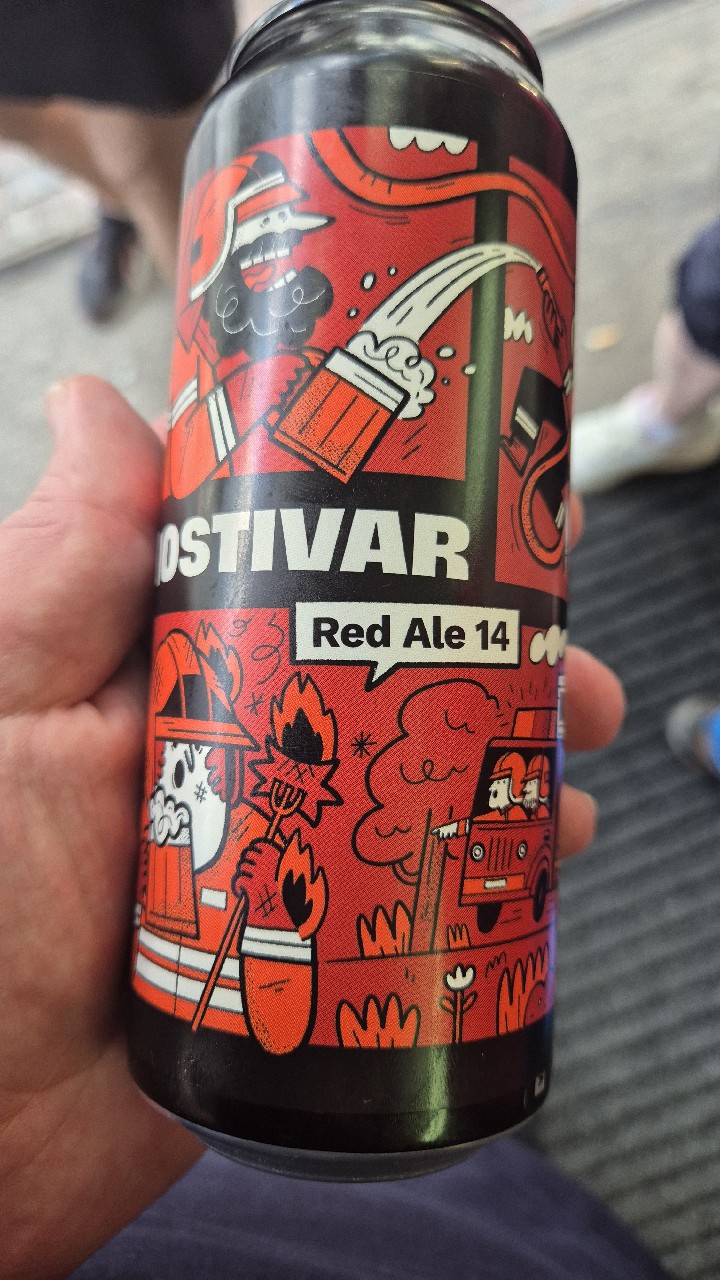 Hostivar red ale 14, Hostivař