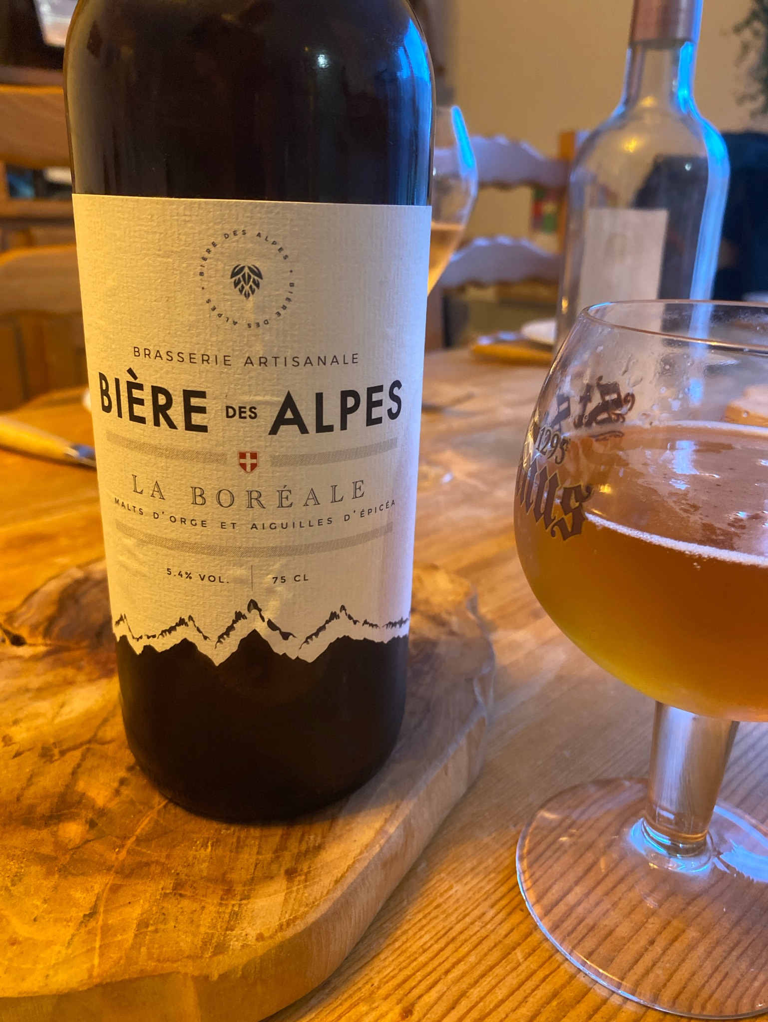 Bière Des Alpes - La Boréale, Brasserie Du Baigneur