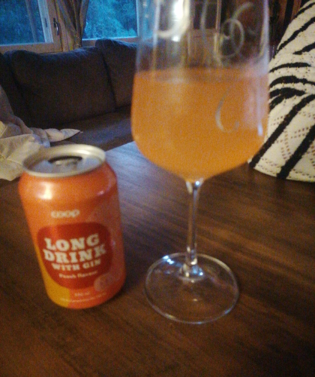Coop Long Drink Peach, Finland