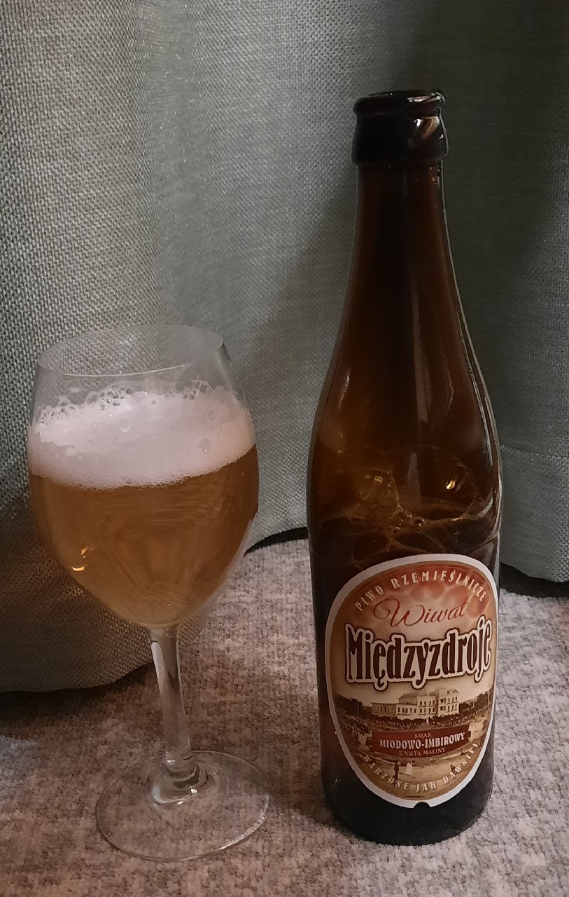 Wiwat Międzyzdroje Smak Miodowo-Imbirowy z Nutą Maliny, Minibrowar Kowal
