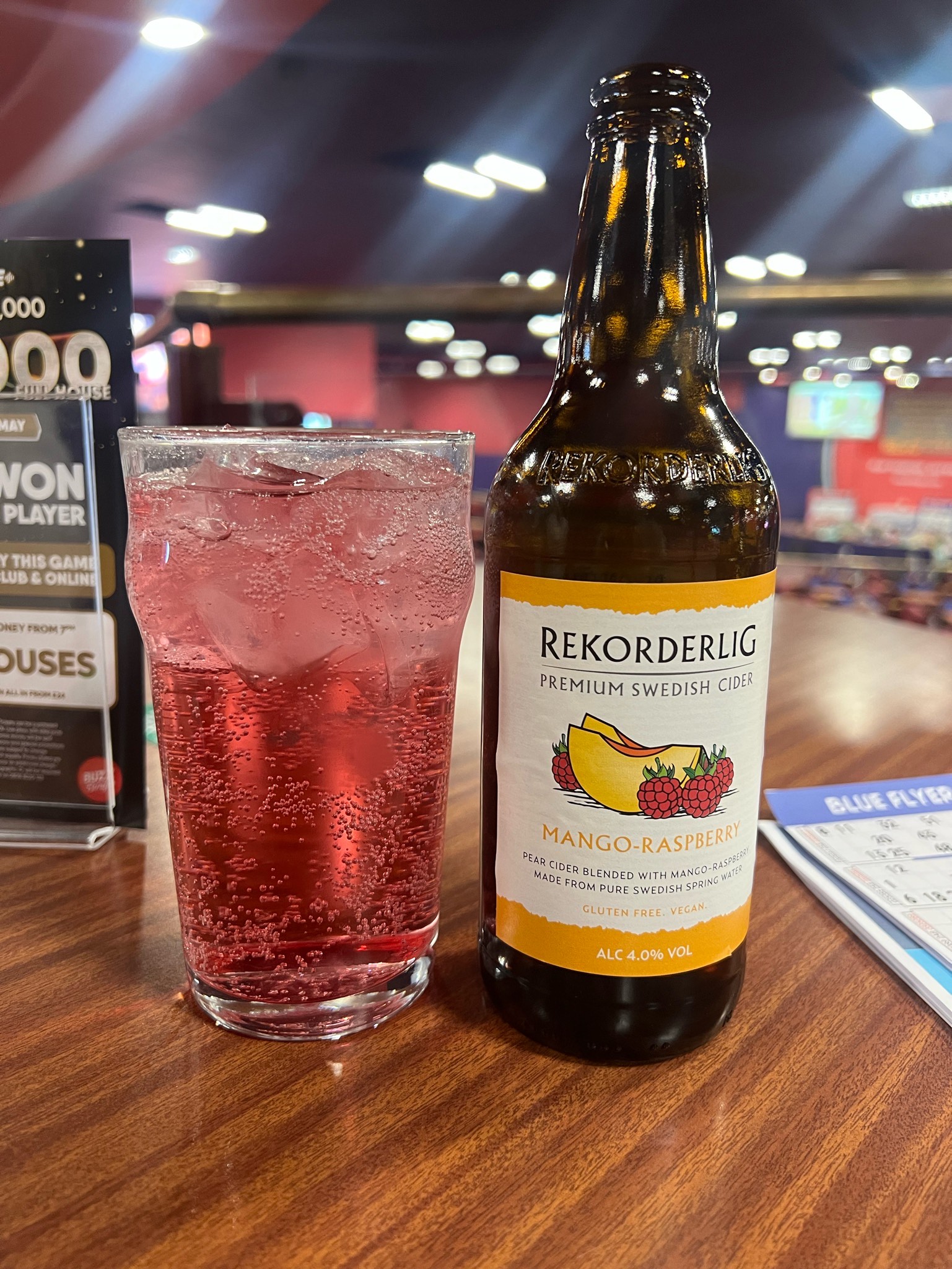 Rekorderlig Mango-Raspberry, Sweden