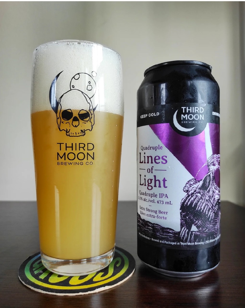 quadruple lines of light, Canada