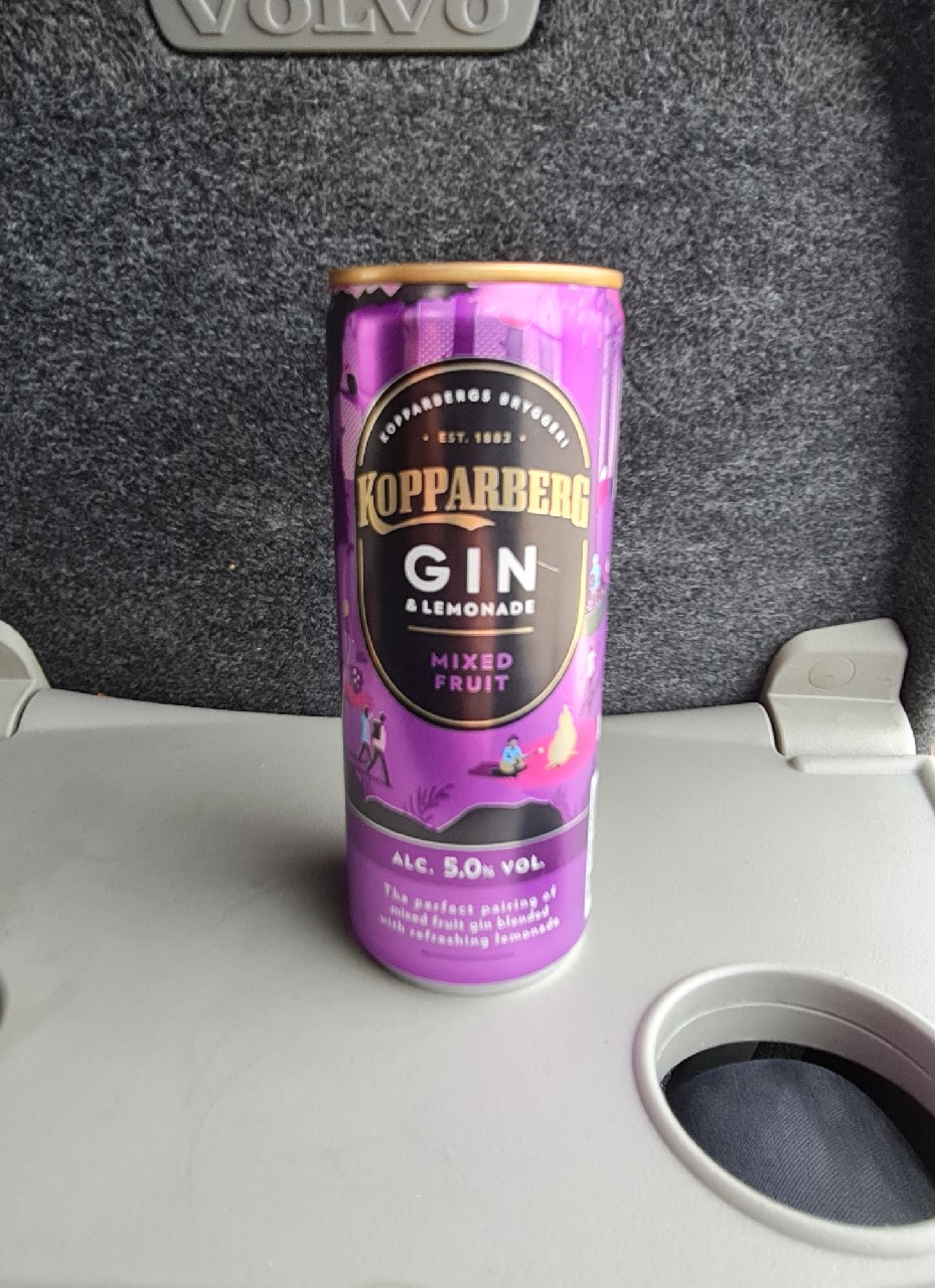 Kopparberg Gin & Lemonade - Mixed Fruit, Sweden