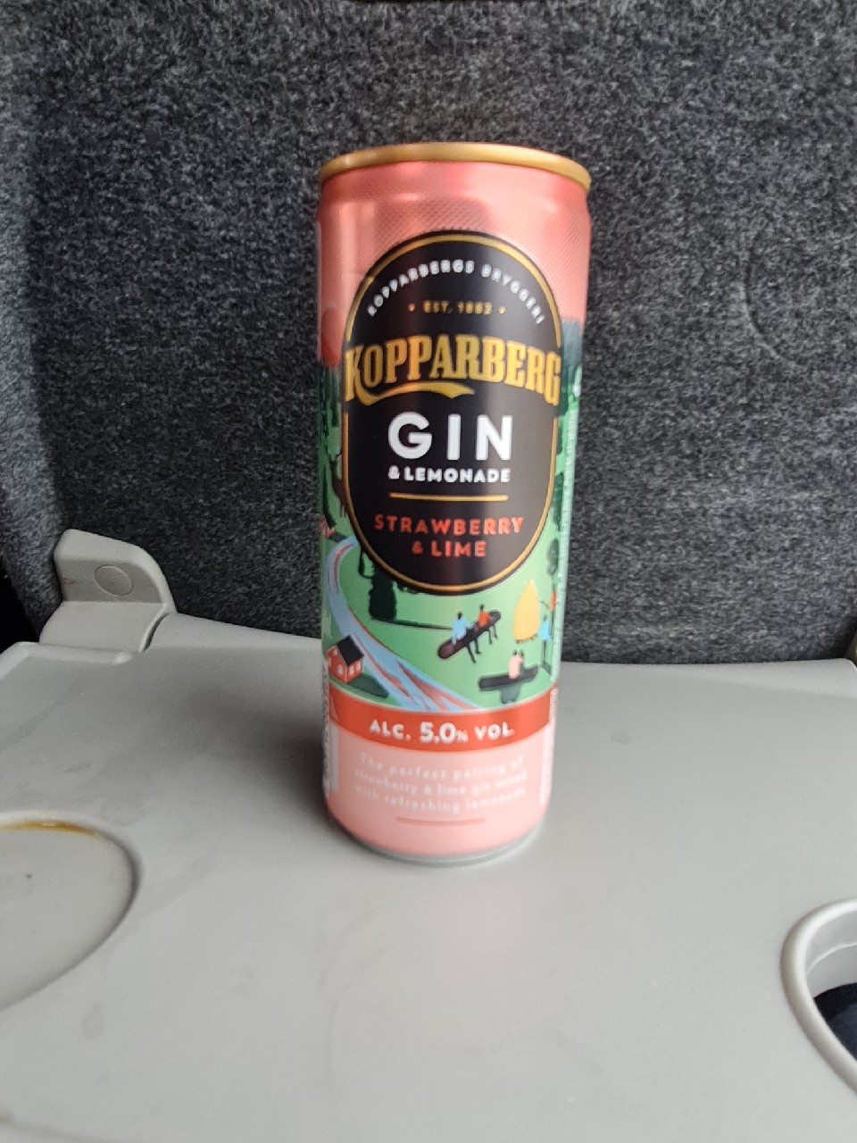 Kopparberg Gin & Lemonade - Strawberry & Lime, Sweden