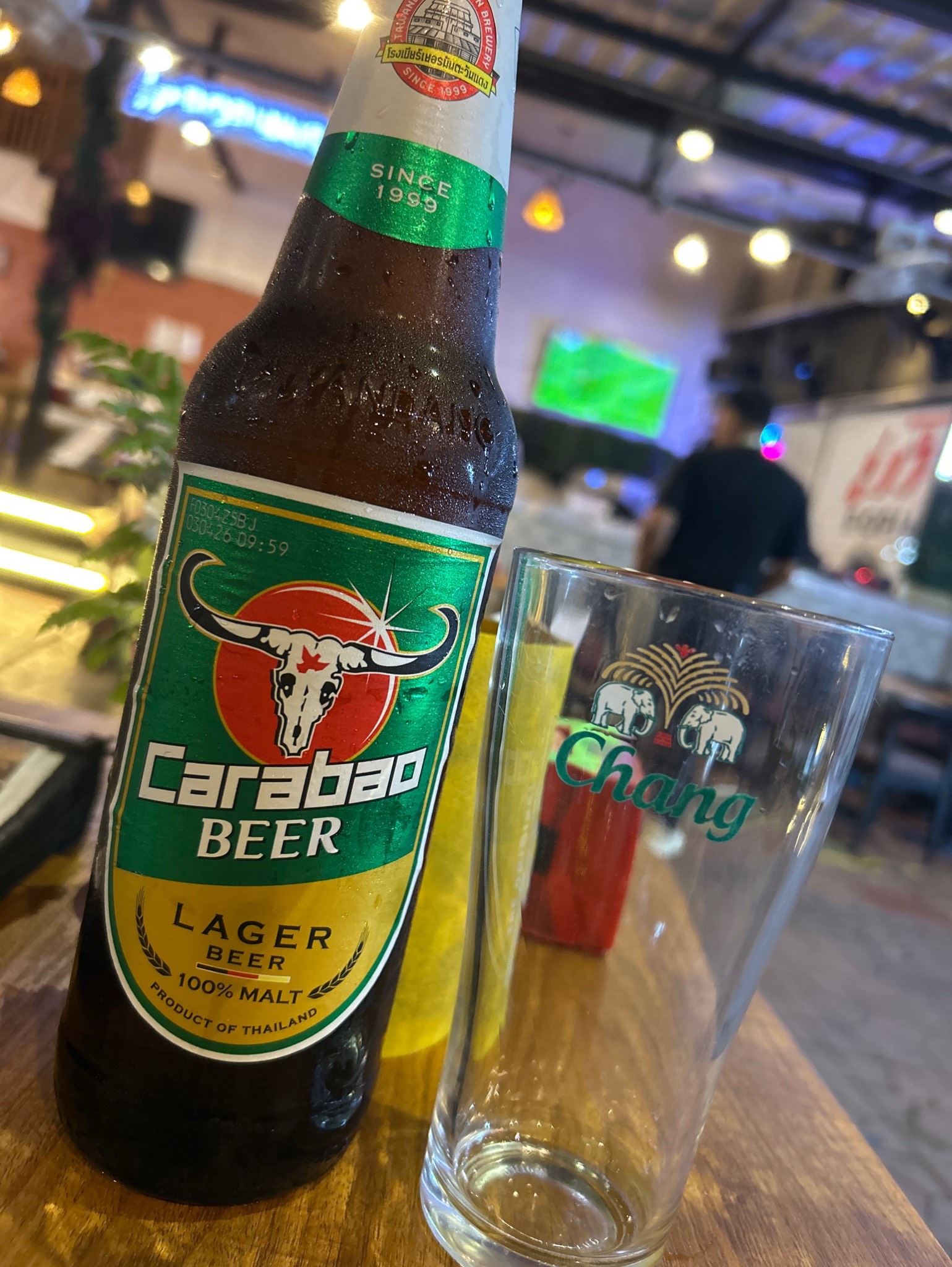 Carabao Lager Beer, Thailand