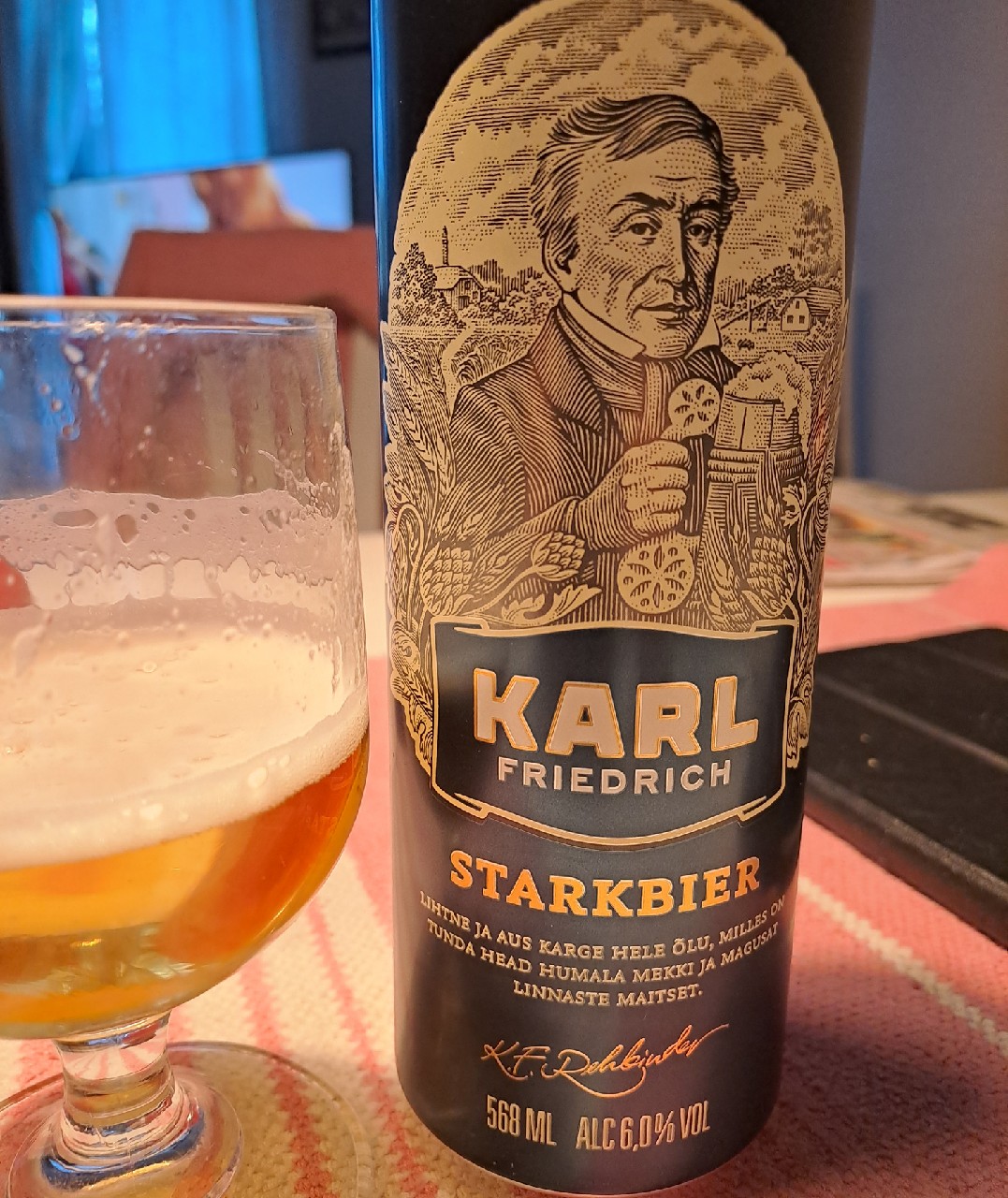 Karl Friedrich Starkbier, Estonia