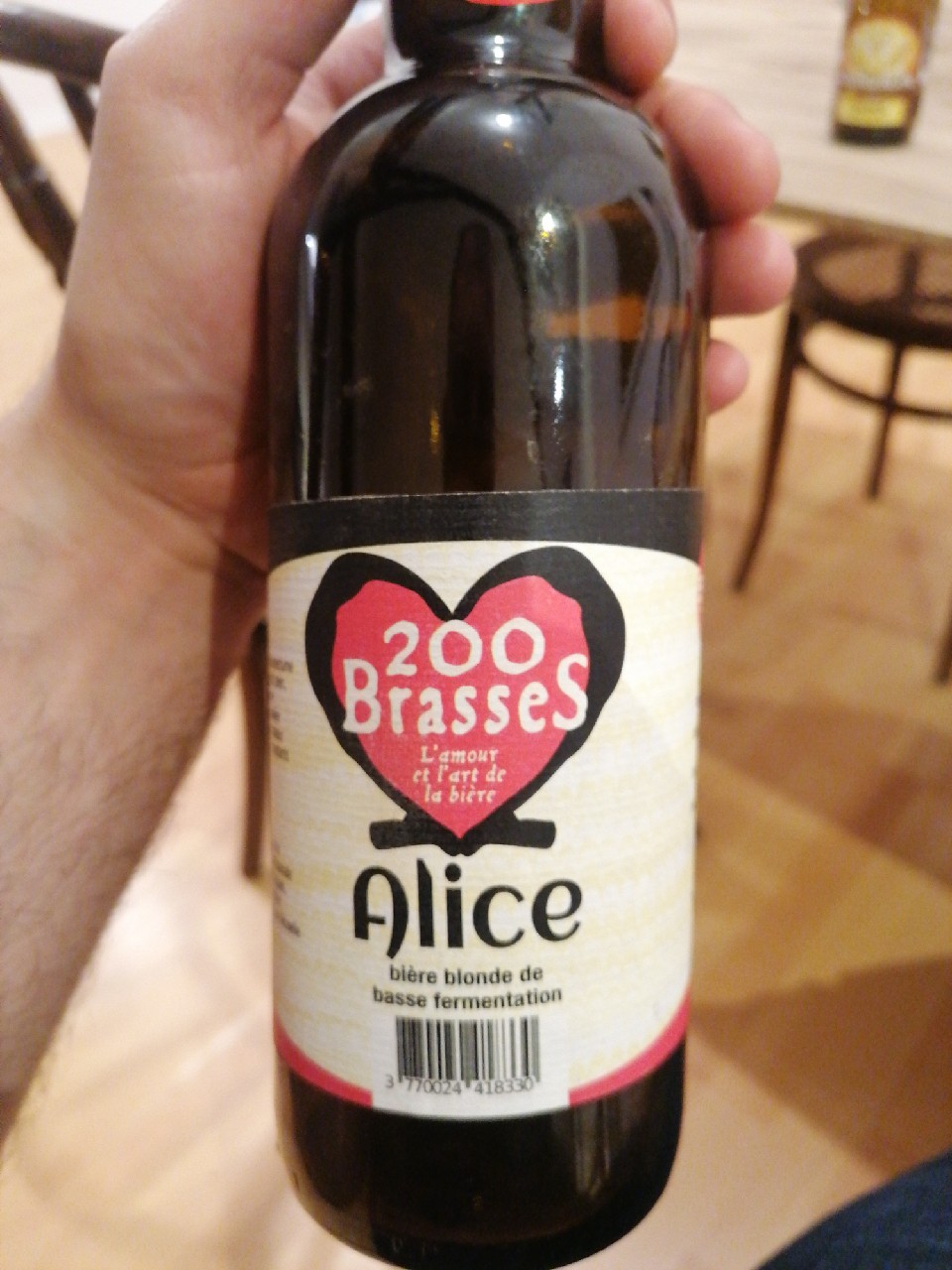 Alice, Brasserie Des 200 Brasses