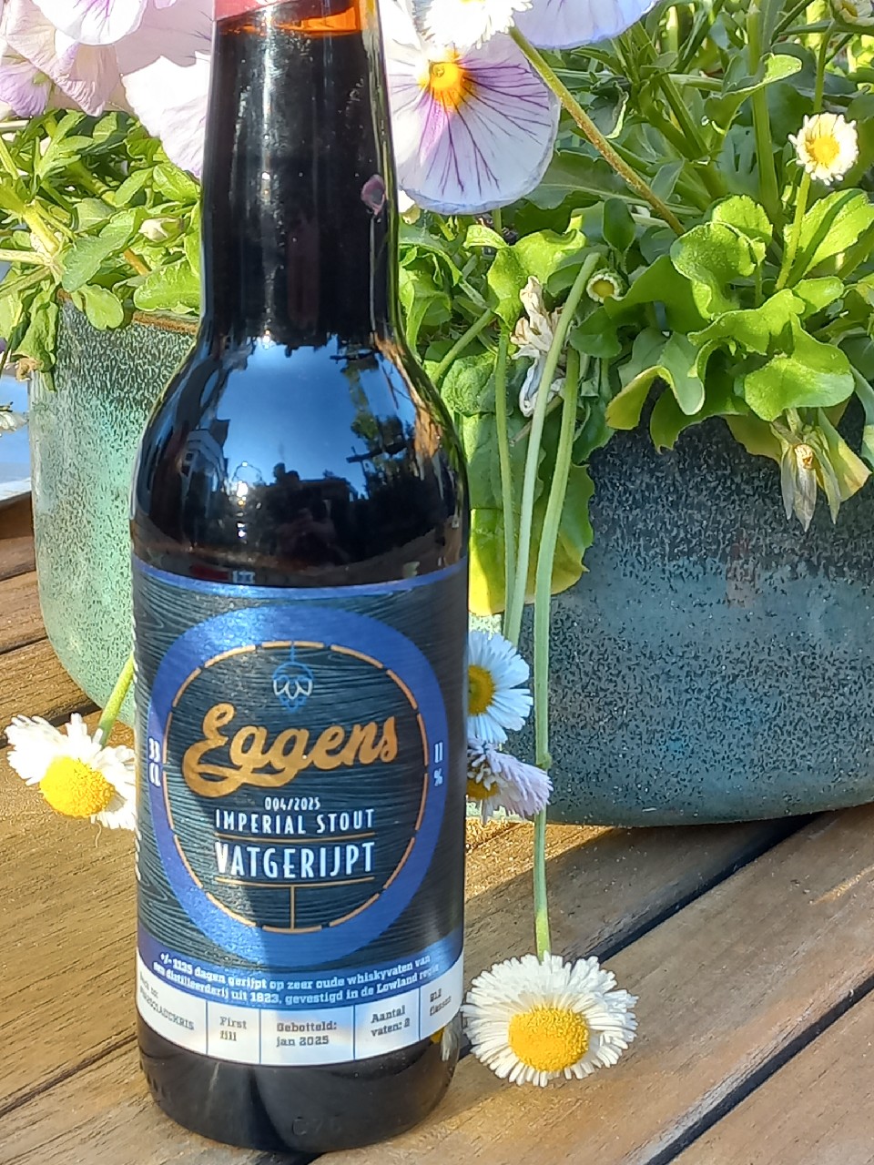 Imperial Stout Vatgerijpt 004/2025 Lowland Whisky, Eggens Craft Beer