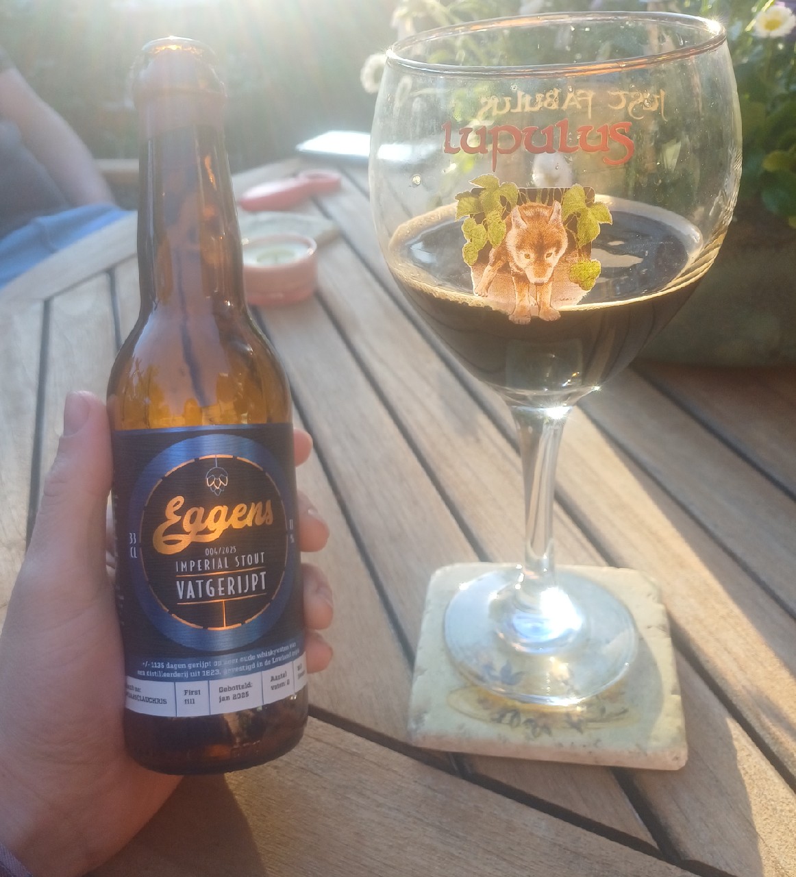 Imperial Stout Vatgerijpt 004/2025 Lowland Whisky, Eggens Craft Beer