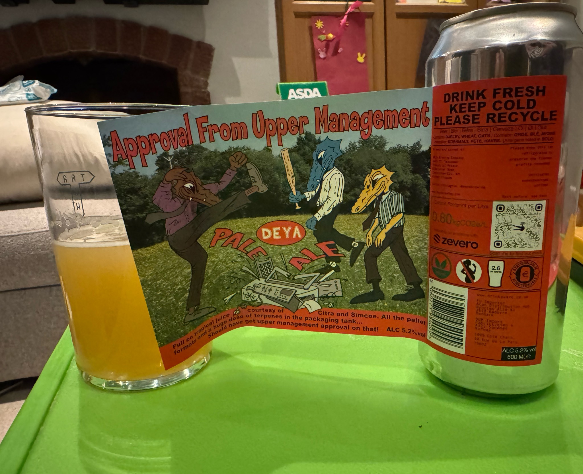 approval from upper management, England