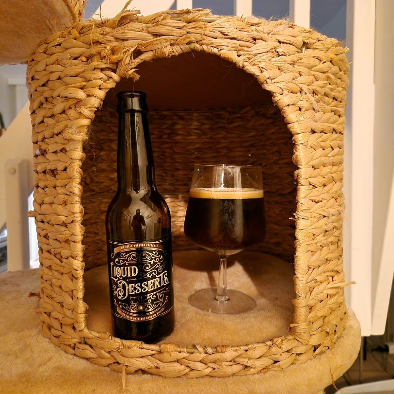 Liquid Desserts 08: Salted Fudge Hazelnut Brownie Porter, Netherlands
