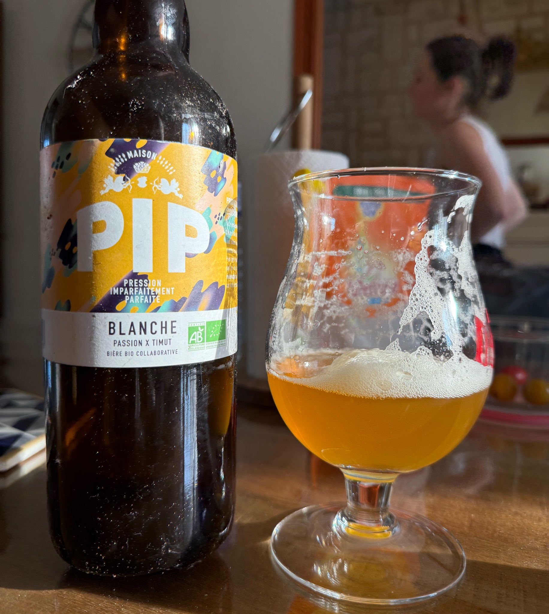 PIP Blanche Passion Timut, Maison PIP | Brasserie Collaborative & Culturelle