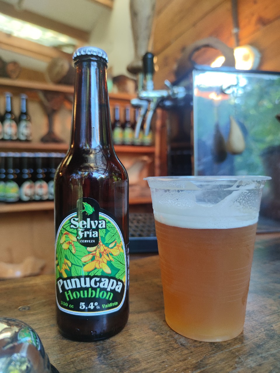 Selva Fria Punucapa Houblom, Cerveza Selva Fría