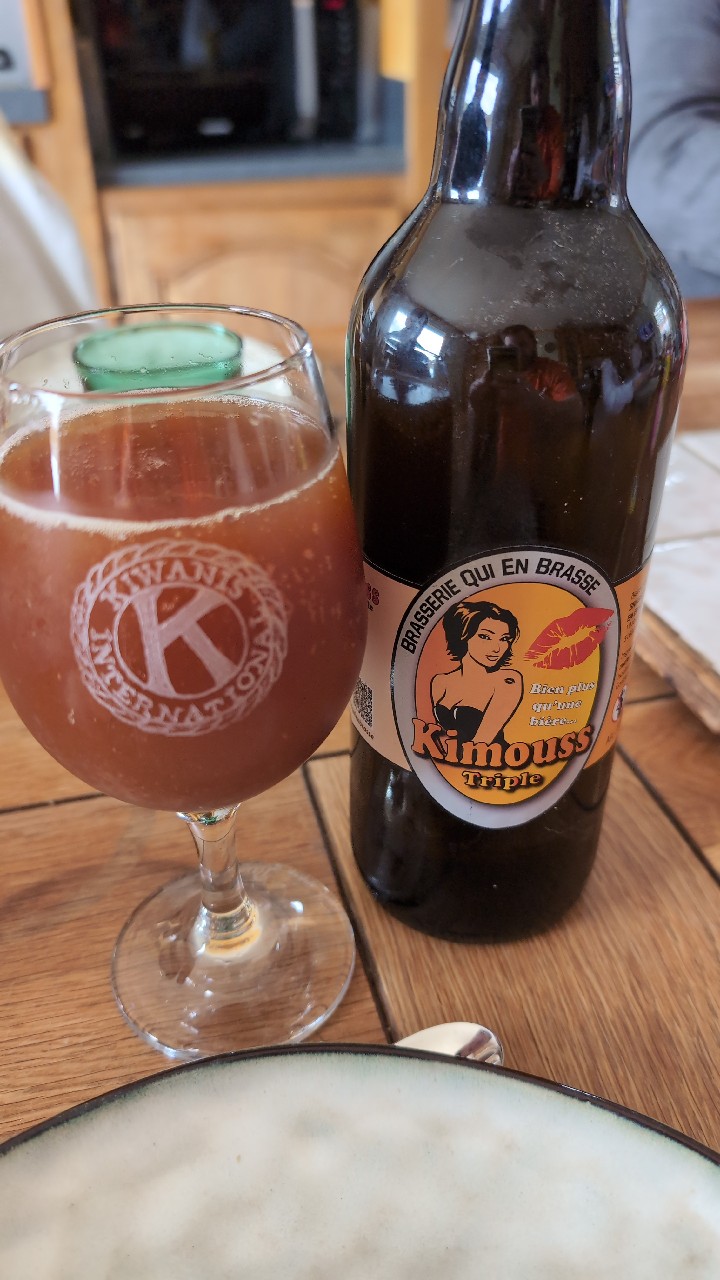 Kimouss Triple, Brasserie Qui En Brasse (Kimouss)