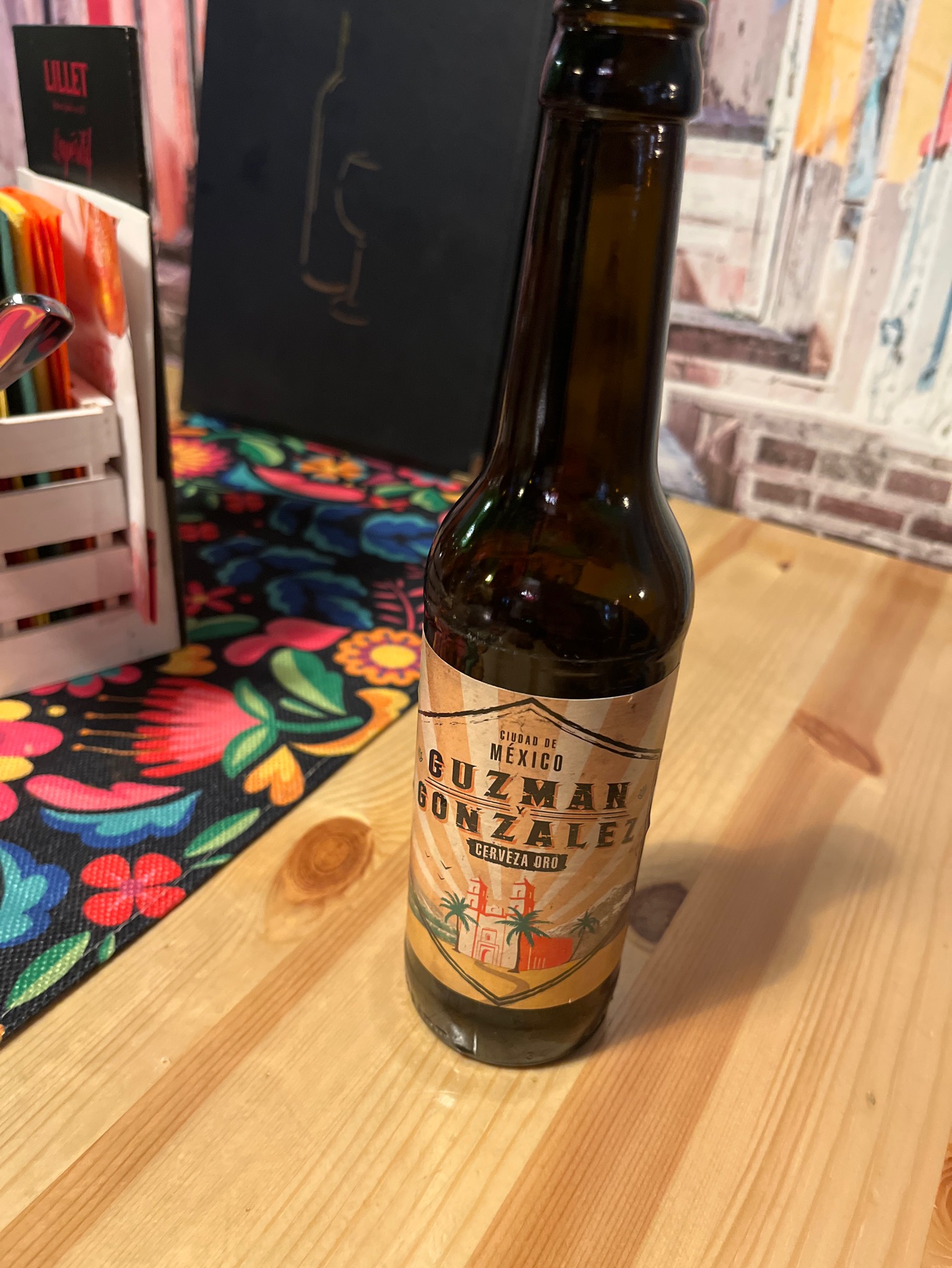 Guzman y Gonzalez Cerveza Oro, Cervecería Allende