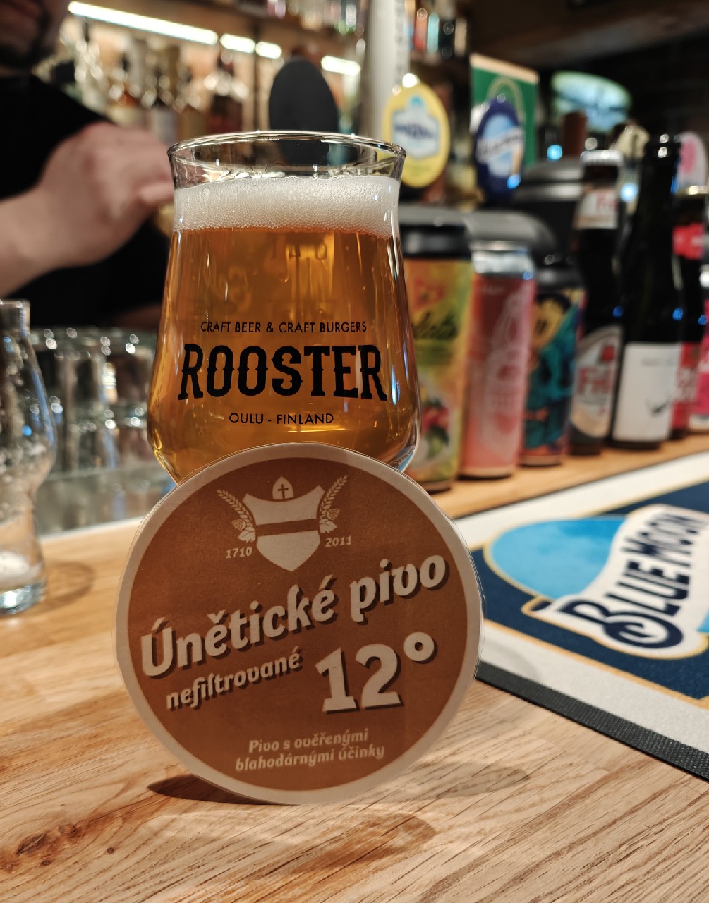 Únětické Pivo 12°, Czech Republic