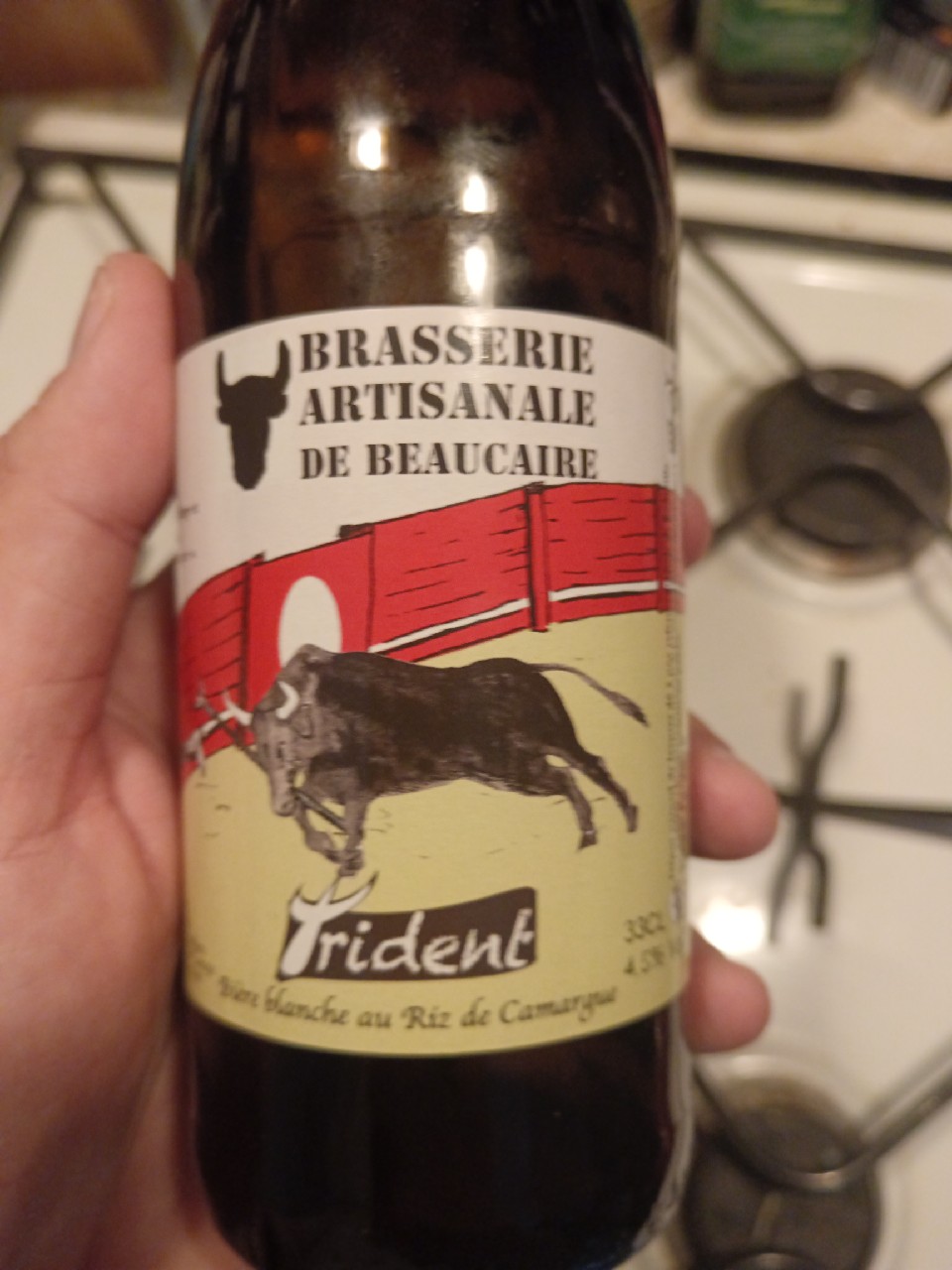 Trident Blanche Au Riz De Camargue, Brasserie Artisanale De Beaucaire