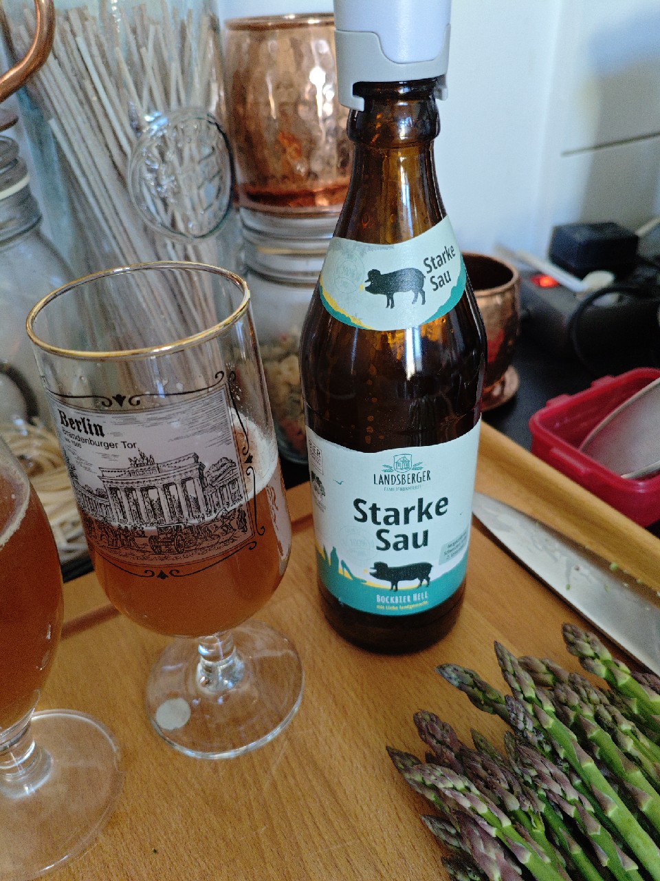 Starke Sau, Landsberger Familienbrauerei