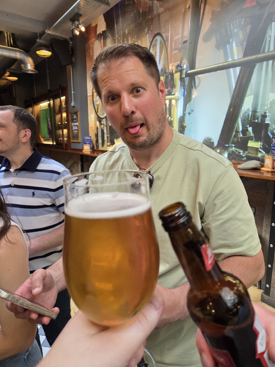 The Head of Steam Lager, England