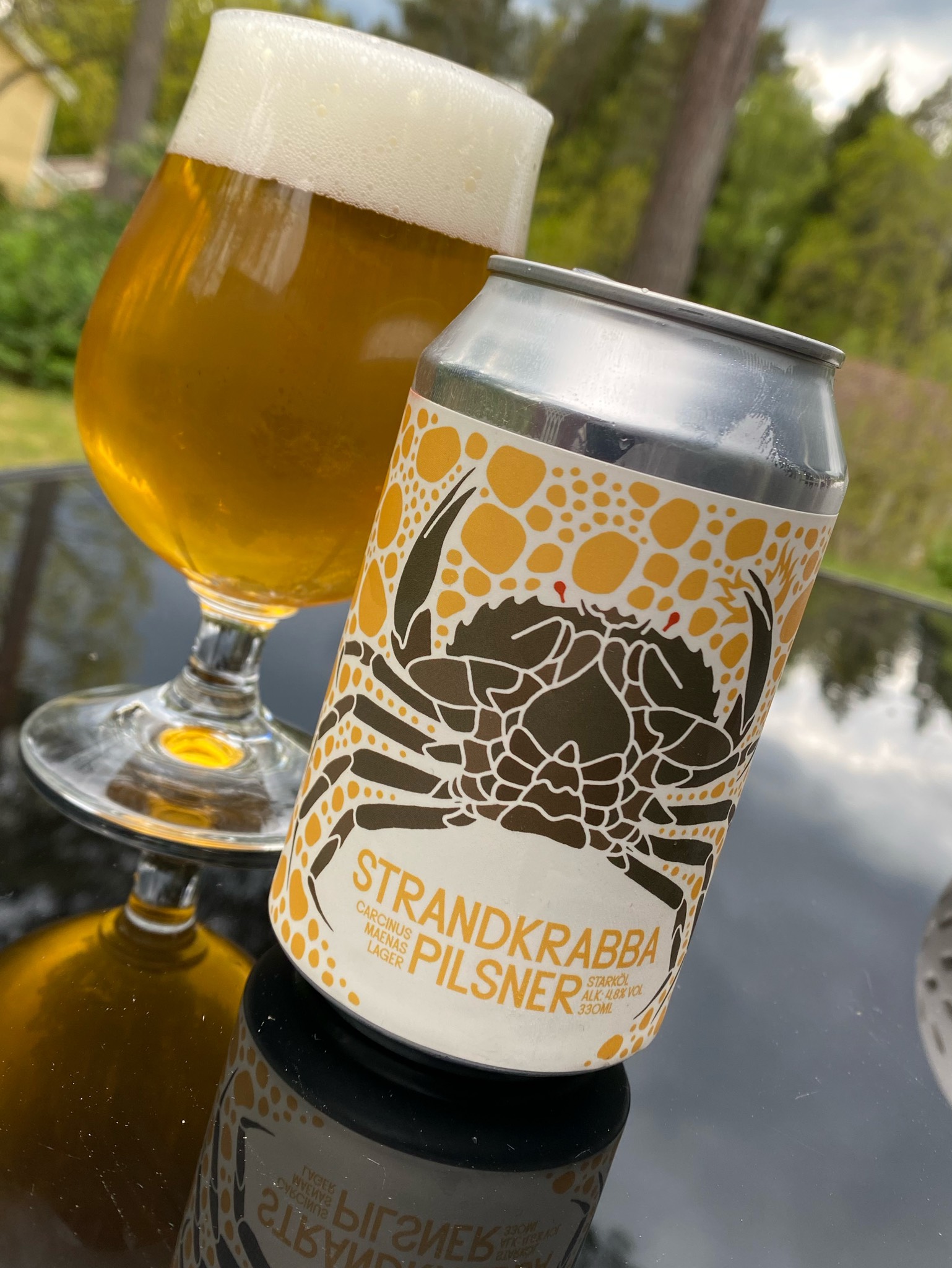 Strandkrabba Pilsner, Bua Beach Brewery