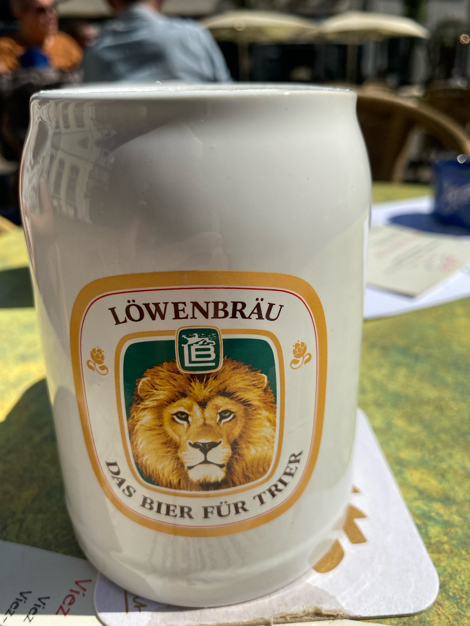 Löwenbrauerei Trier edel Pils, Löwenbrauerei Trier J.Mendgen