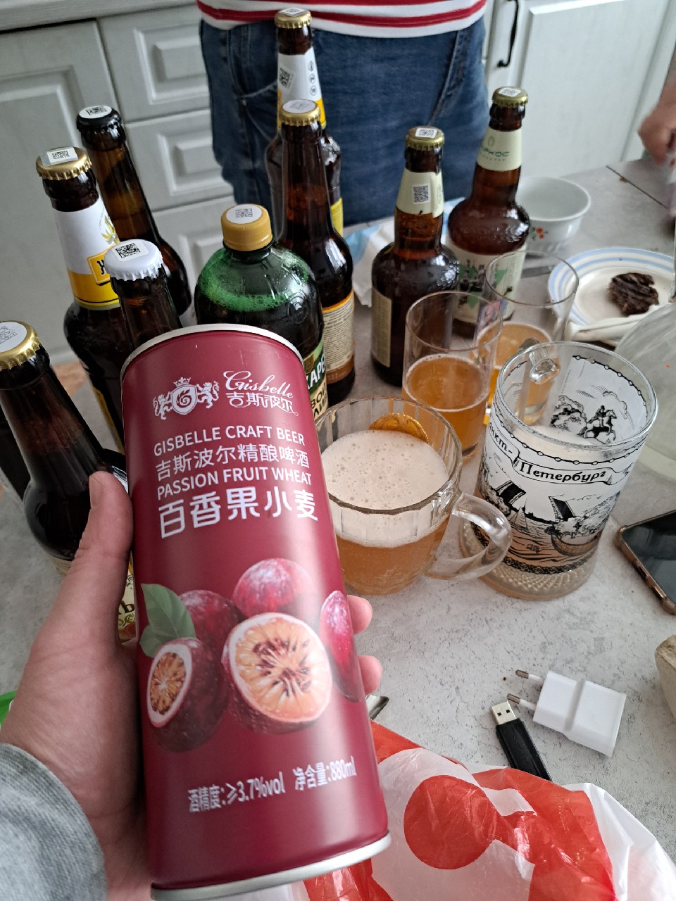 Gisbelle Craft Beer Passion Fruit Wheat, Gisbelle / 吉斯波尔