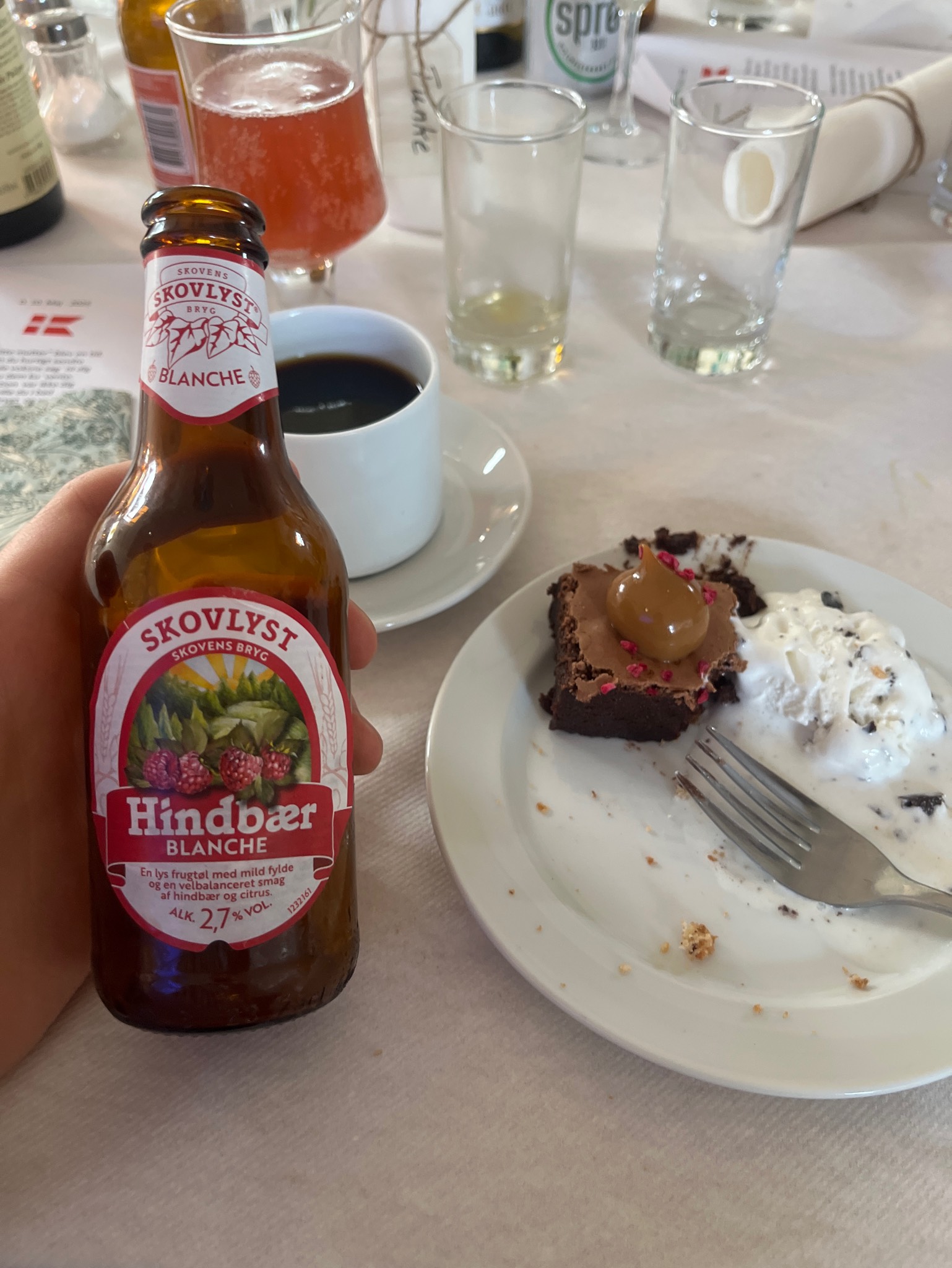 Skovlyst hindbær blanche, Denmark