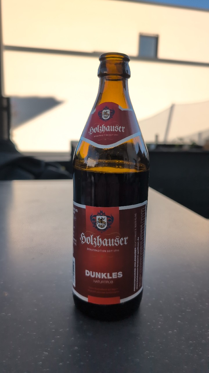 Holzhauser Dunkles naturtrüb, Privatbrauerei Holzhauser