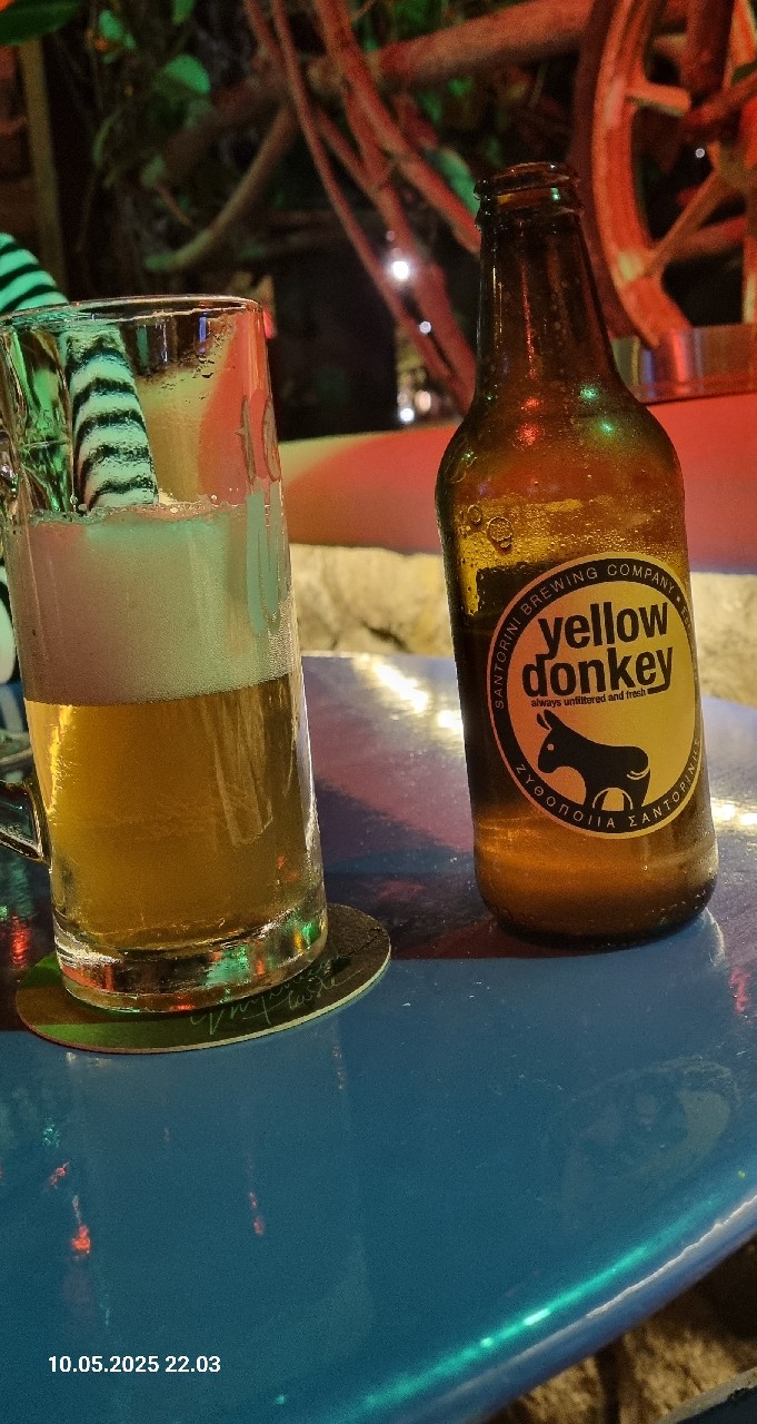 Yellow Donkey, Donkey Santorini Brewing Company