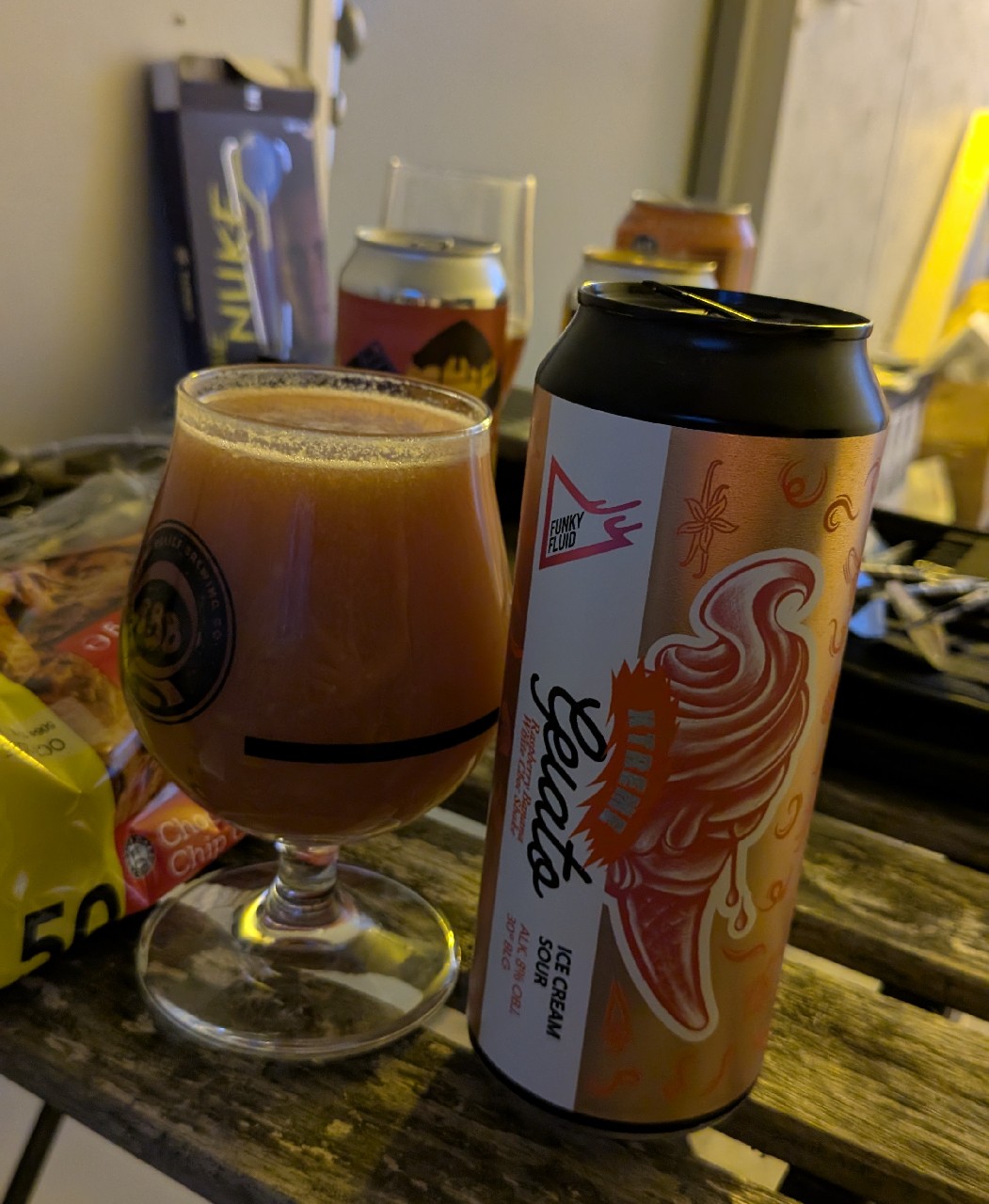 Gelato Xtreme: Raspberry Banana White Choc Shake, Poland