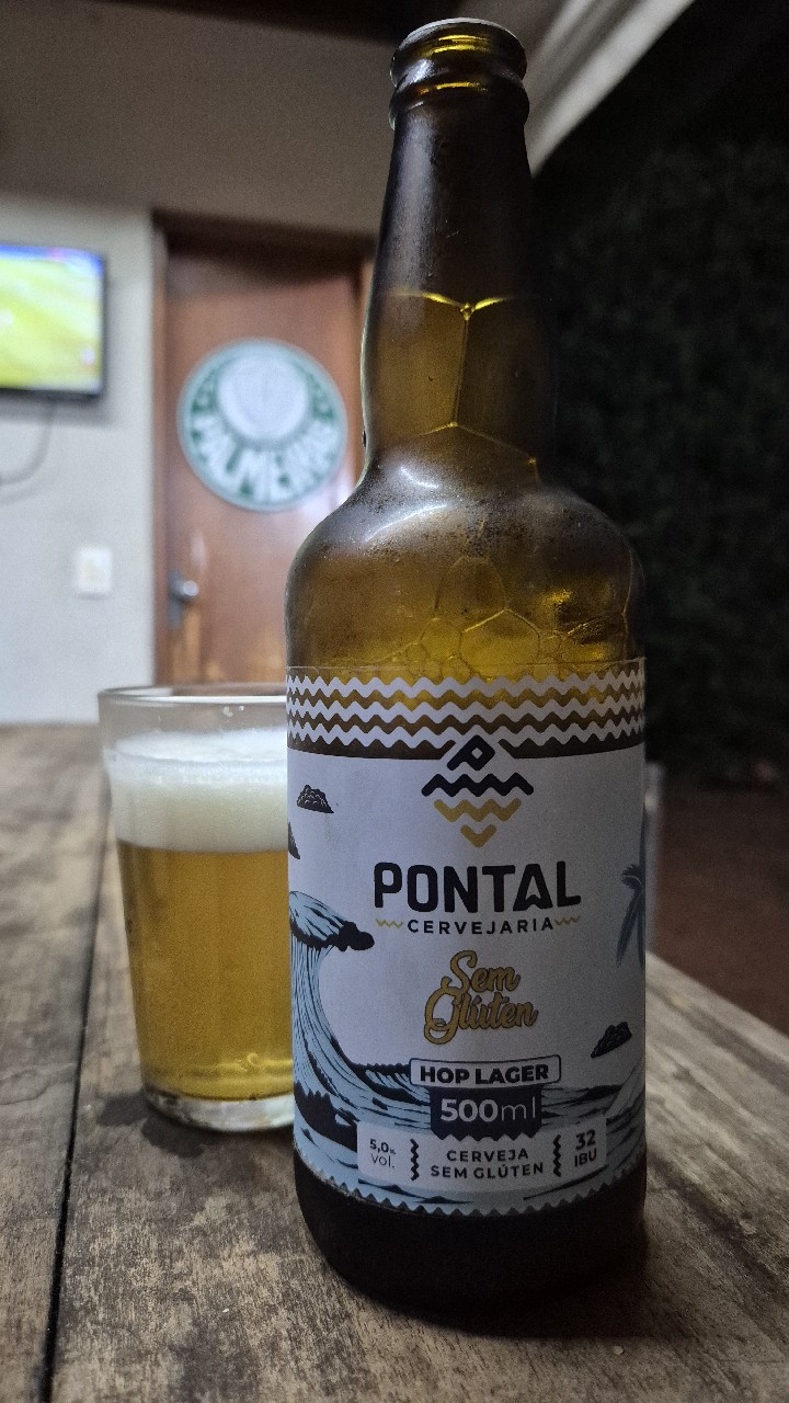 Pontal Hop Lager Sem Glúten, Pontal Cervejaria