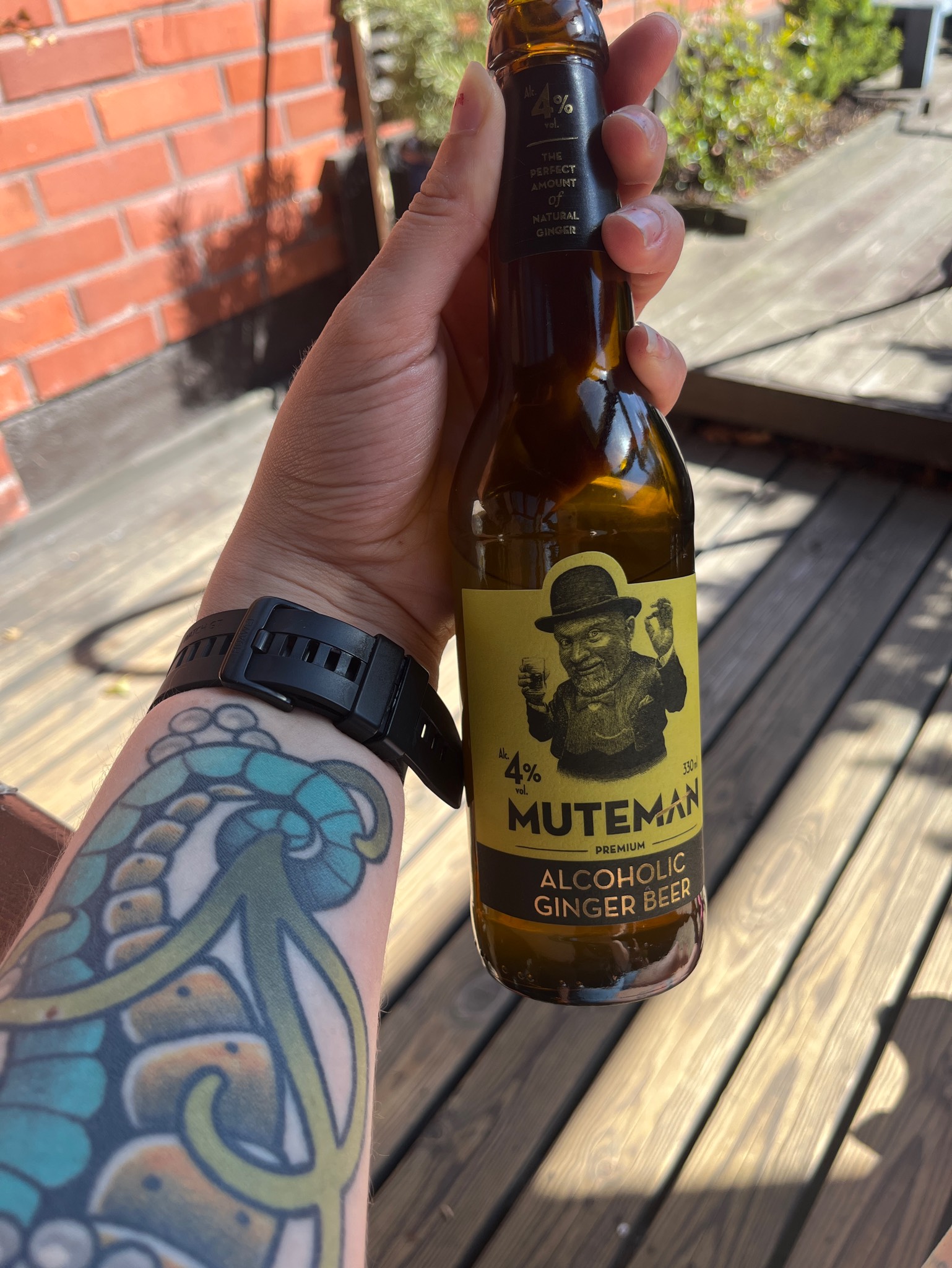 Muteman Alcoholic Ginger Beer, Finland