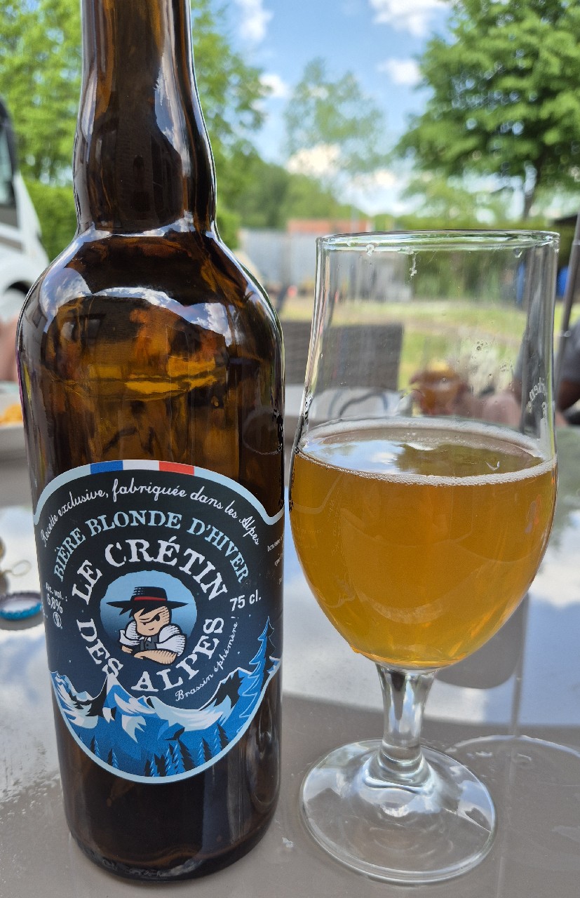 Le Crétin Des Alpes Blonde D'Hiver, Le Crétin Des Alpes (Brasserie Des Cuves)
