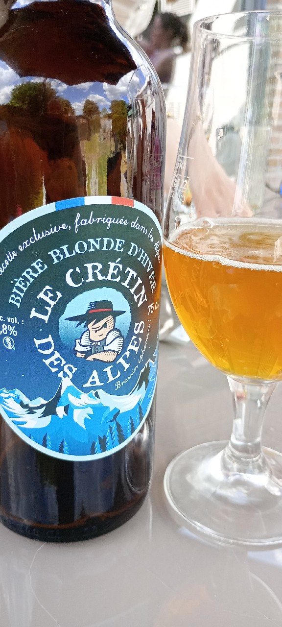 Le Crétin Des Alpes Blonde D'Hiver, Le Crétin Des Alpes (Brasserie Des Cuves)