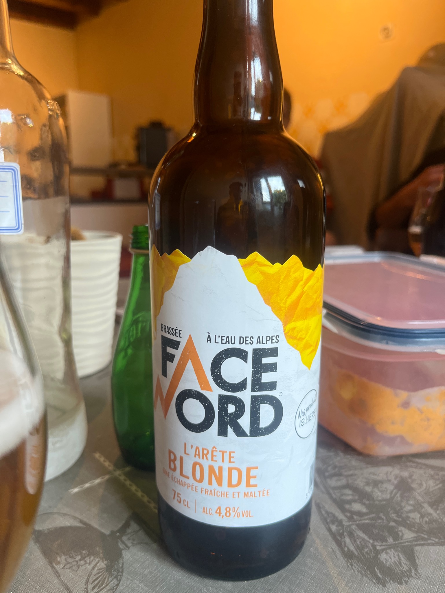 Face Nord La Cîme Blonde, France