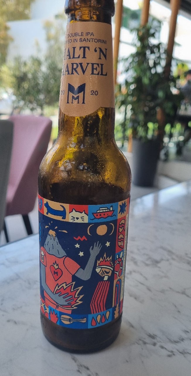 DOUBLE I.P.A. Malt&Marvel hoppy series, Greece