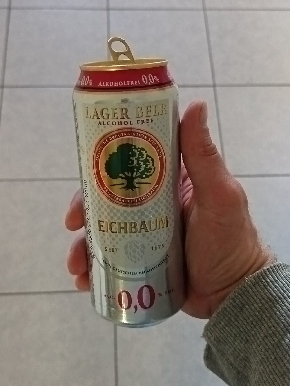 Lager Beer Alcohol free 0,0, Germany